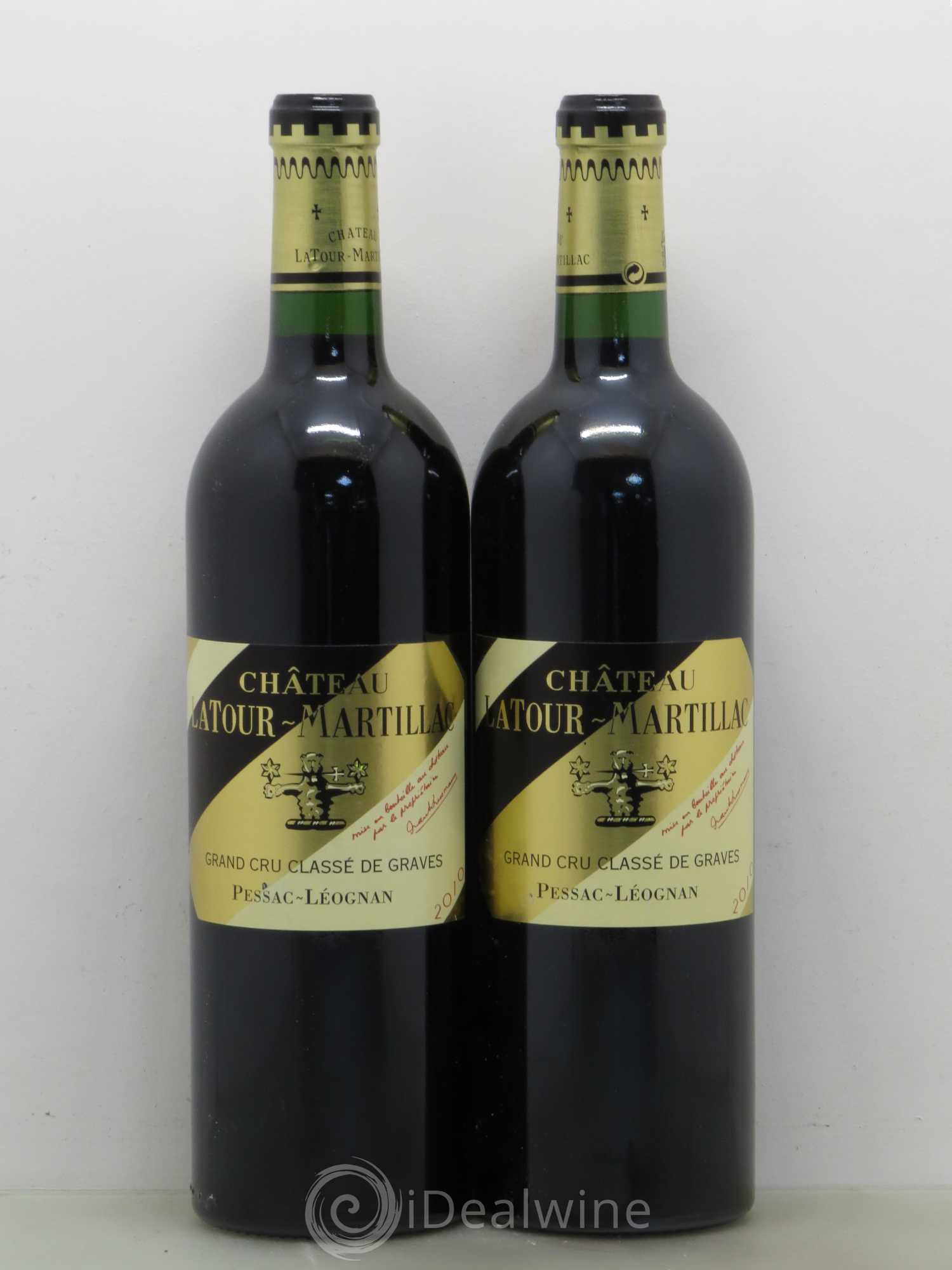 Château Latour-Martillac Cru Classé de Graves 2010 - Lot de 5 bouteilles - 2
