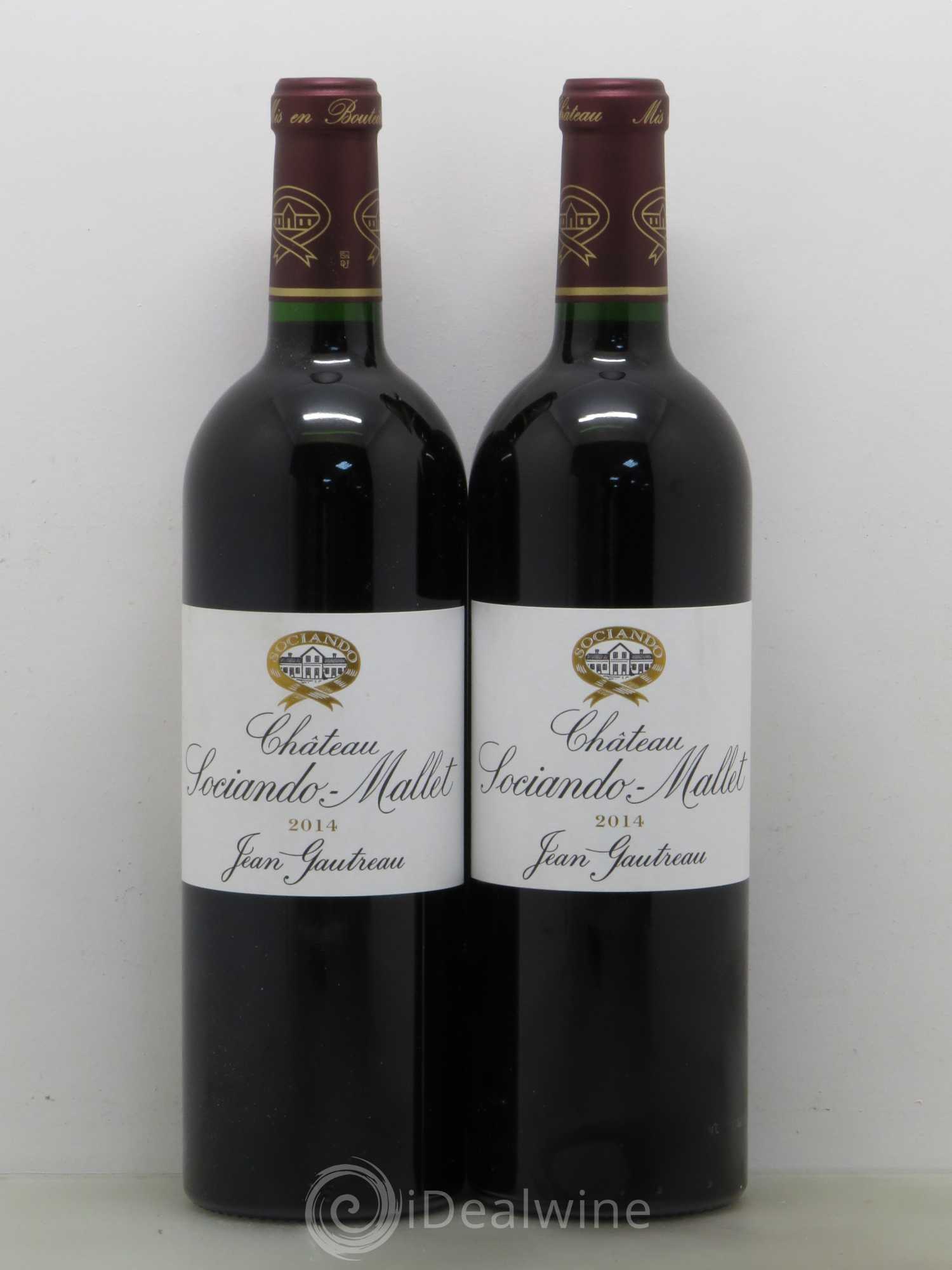 Château Sociando Mallet 2014 - Lot de 5 bouteilles - 2