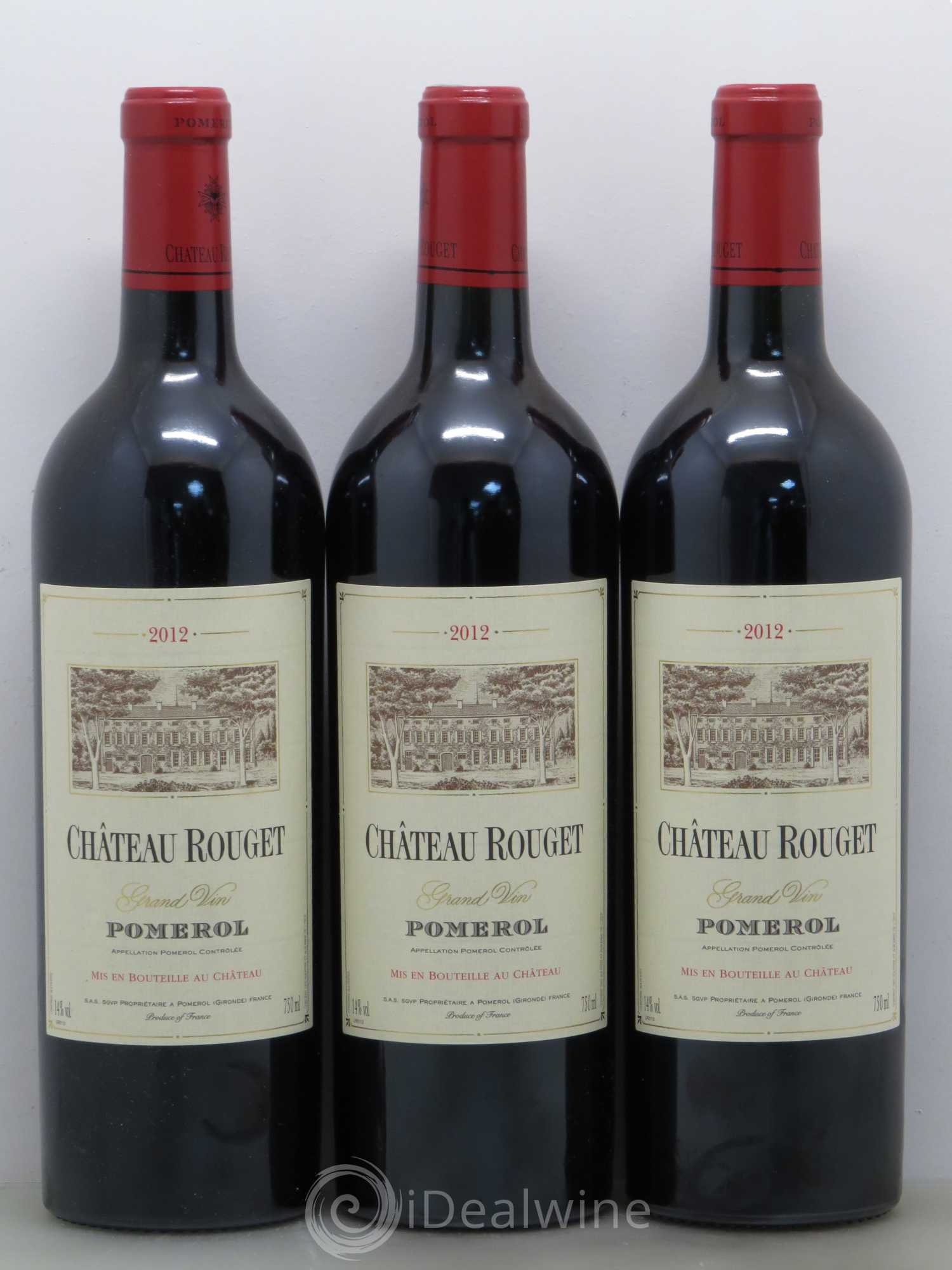 Château Rouget 2012 - Posten von 5 Flaschen - 1