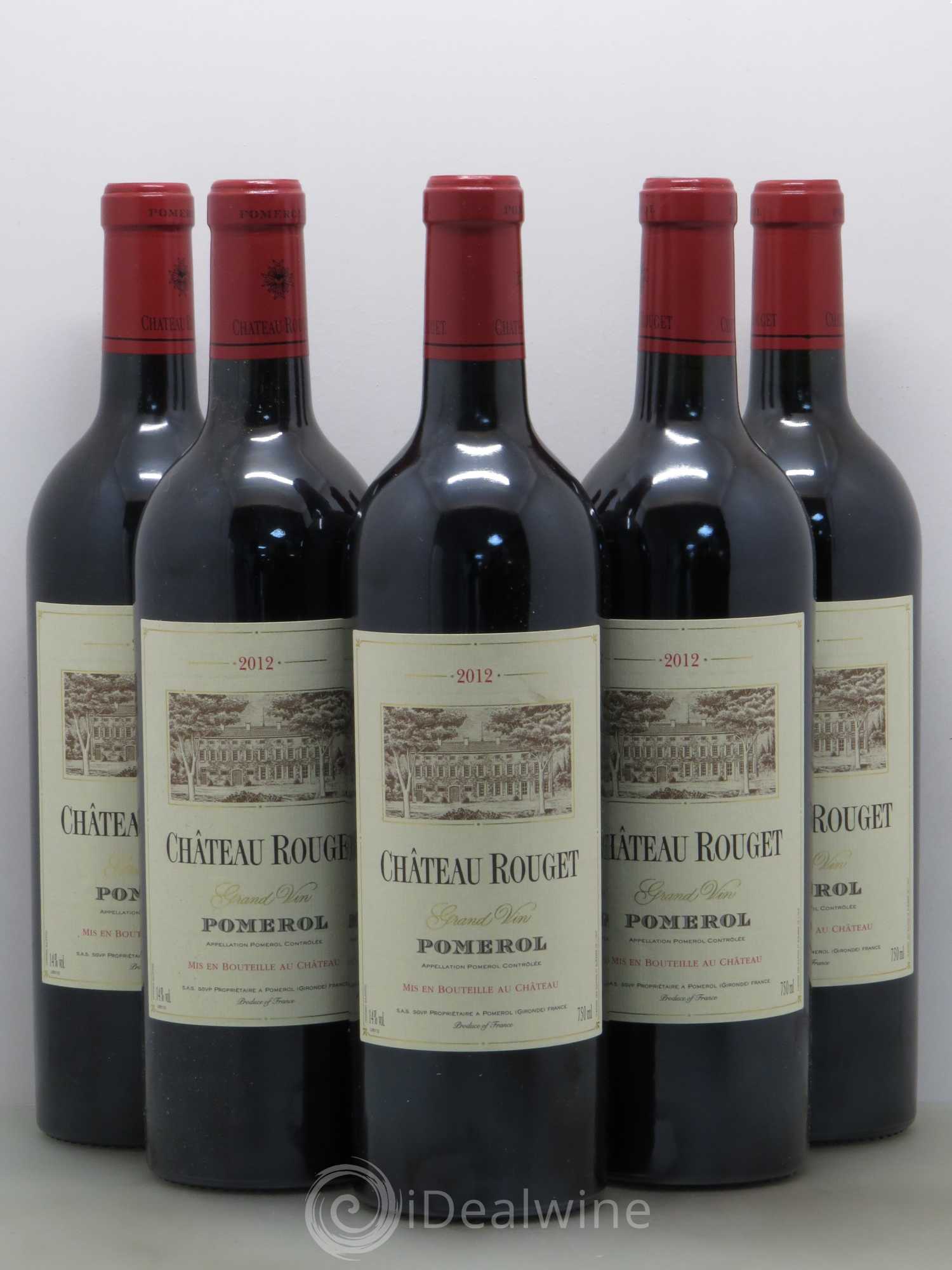 Château Rouget 2012 - Posten von 5 Flaschen - 0