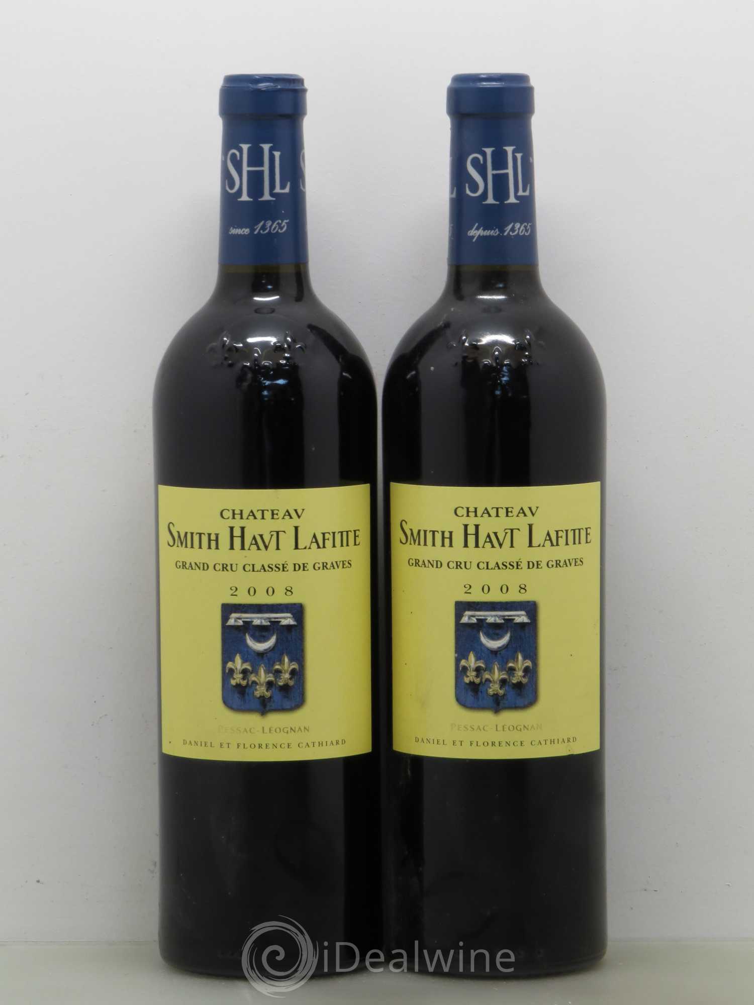 Château Smith Haut Lafitte Cru Classé de Graves 2008 - Lot de 2 bouteilles - 0