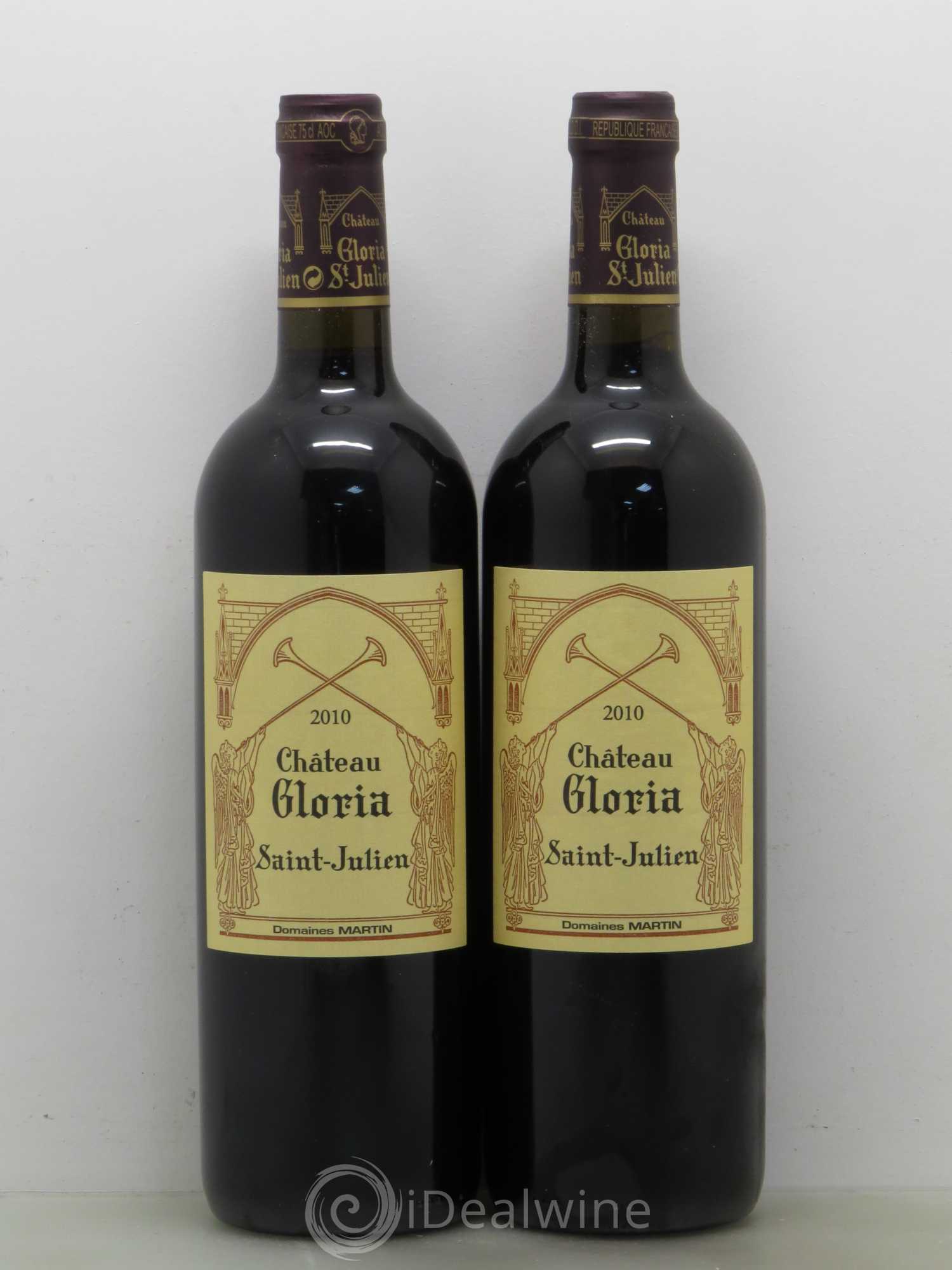 Château Gloria 2010 - Lot de 5 bouteilles - 2