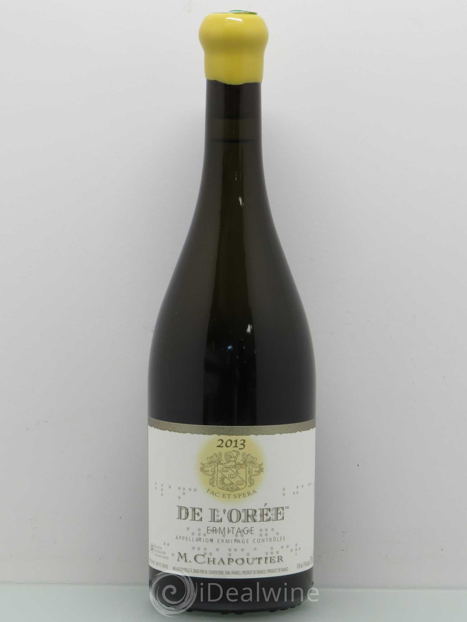 Hermitage Ermitage de l'Orée Chapoutier 2013 - Lot de 1 bouteille - 0