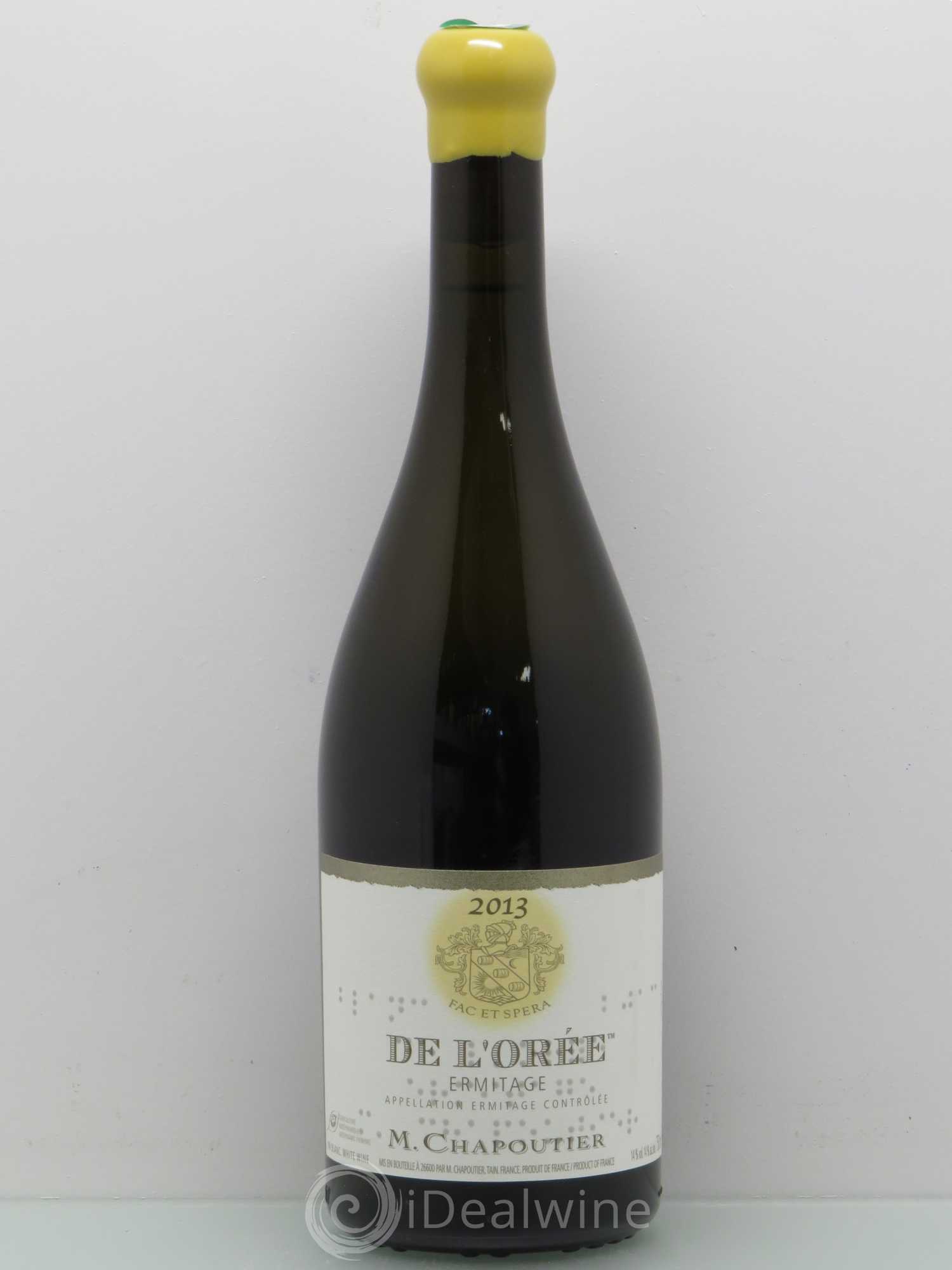 Hermitage Ermitage de l'Orée Chapoutier 2013 - Posten von 1 Flasche - 0