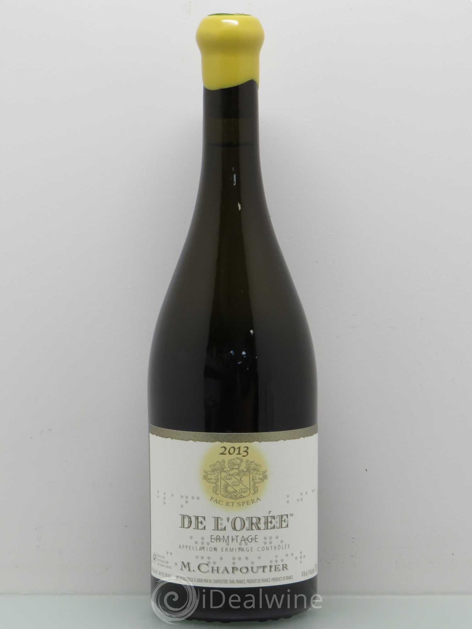 Hermitage Ermitage de l'Orée Chapoutier 2013 - Posten von 1 Flasche - 0
