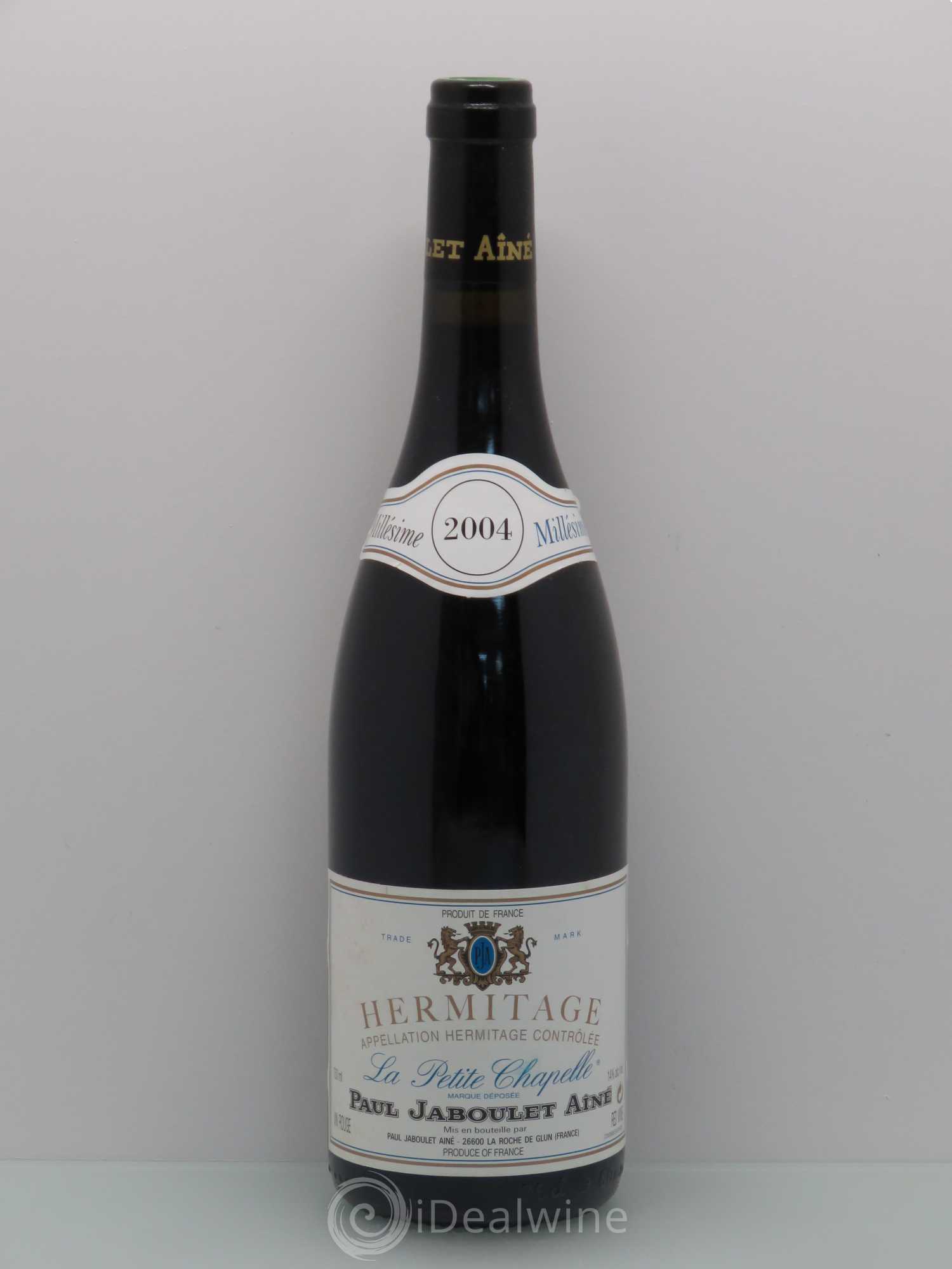 Hermitage La Petite Chapelle Paul Jaboulet Ainé 2004 - Lot de 1 bouteille - 0