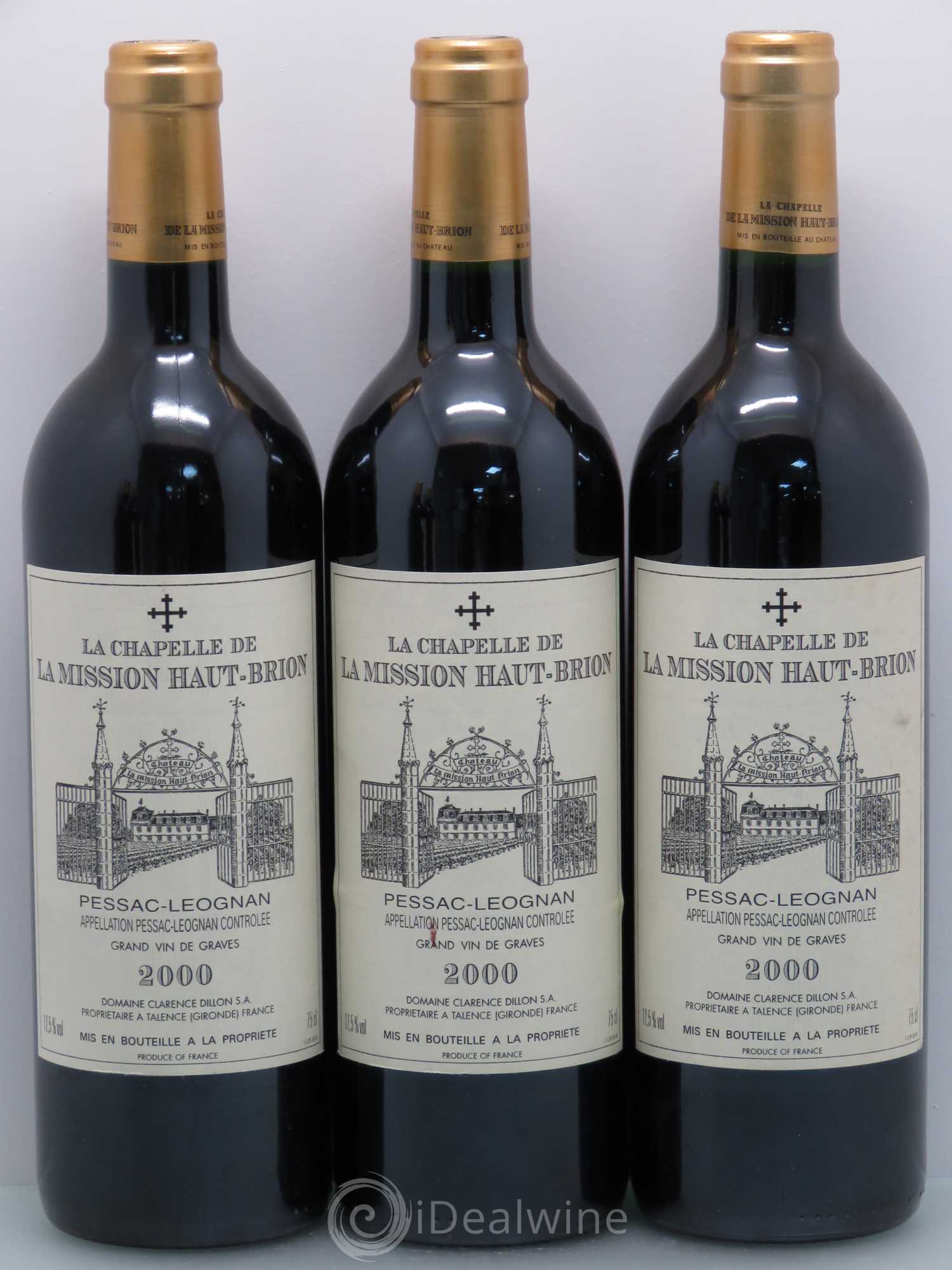 La Chapelle de La Mission Haut-Brion Second Vin 2000 - Lot de 12 bouteilles - 1