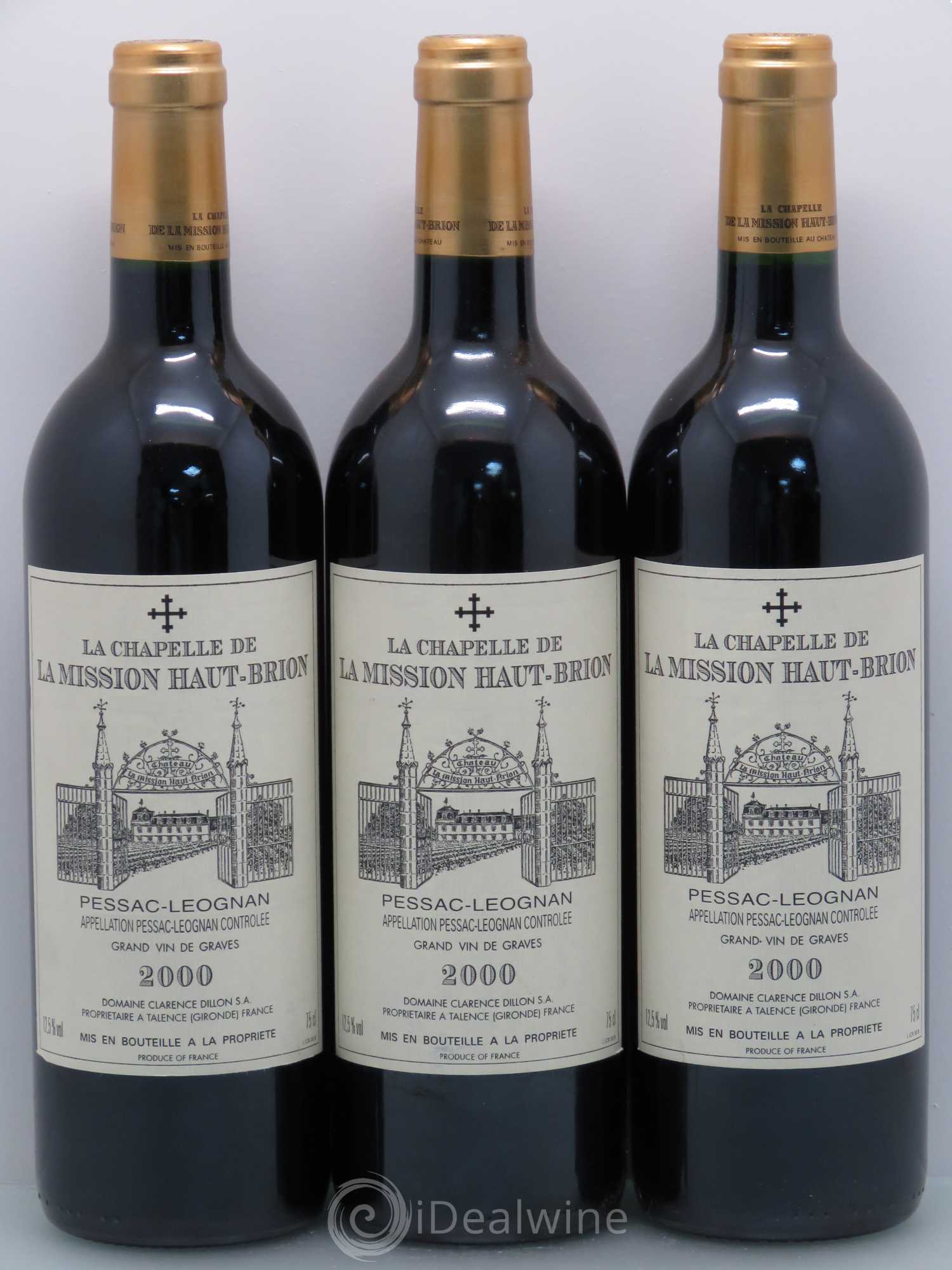 La Chapelle de La Mission Haut-Brion Second Vin 2000 - Lot de 12 bouteilles - 3