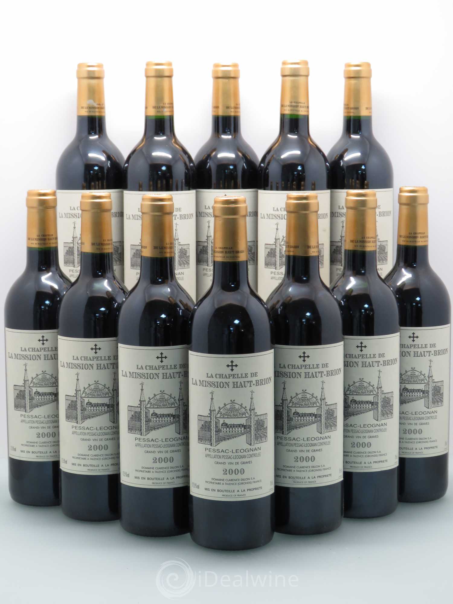 La Chapelle de La Mission Haut-Brion Second Vin 2000 - Lot de 12 bouteilles - 0
