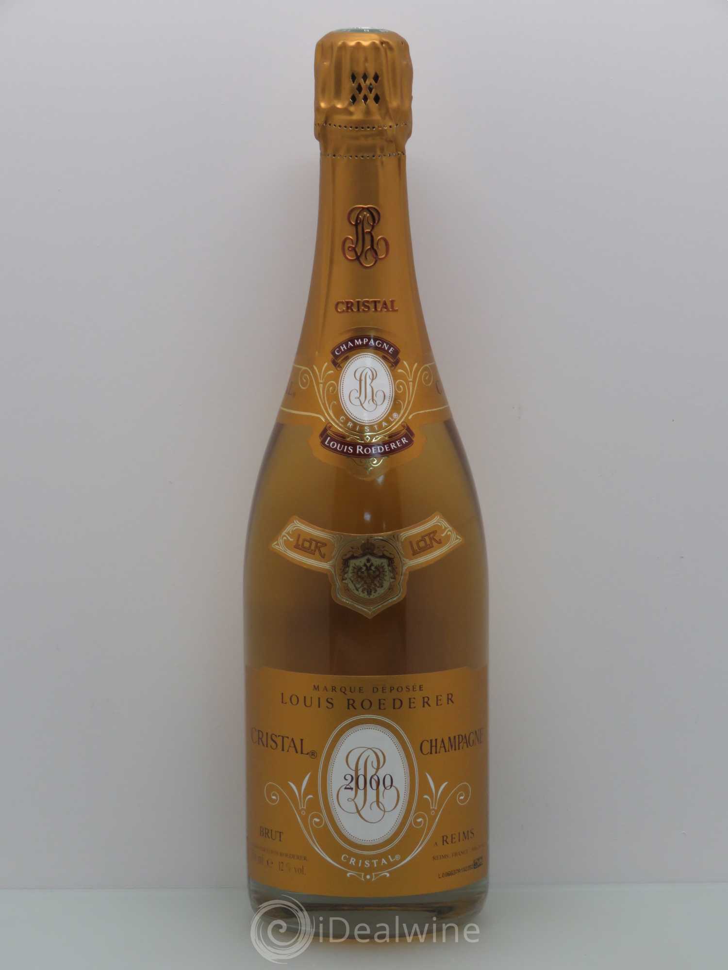 Cristal Louis Roederer 2000 - Lot de 1 bouteille - 0