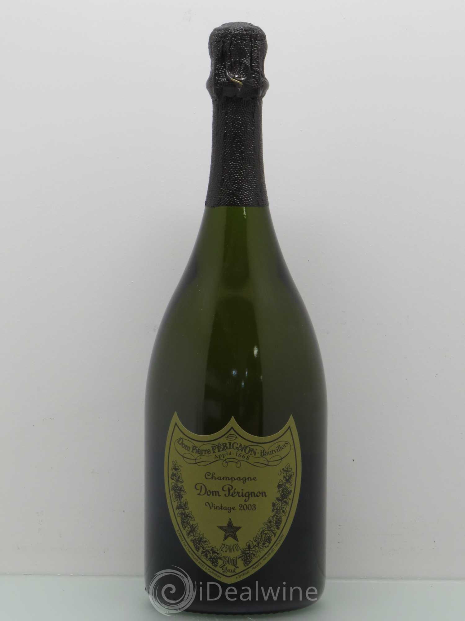 Brut Dom Pérignon 2003 - Lot de 1 bouteille - 0