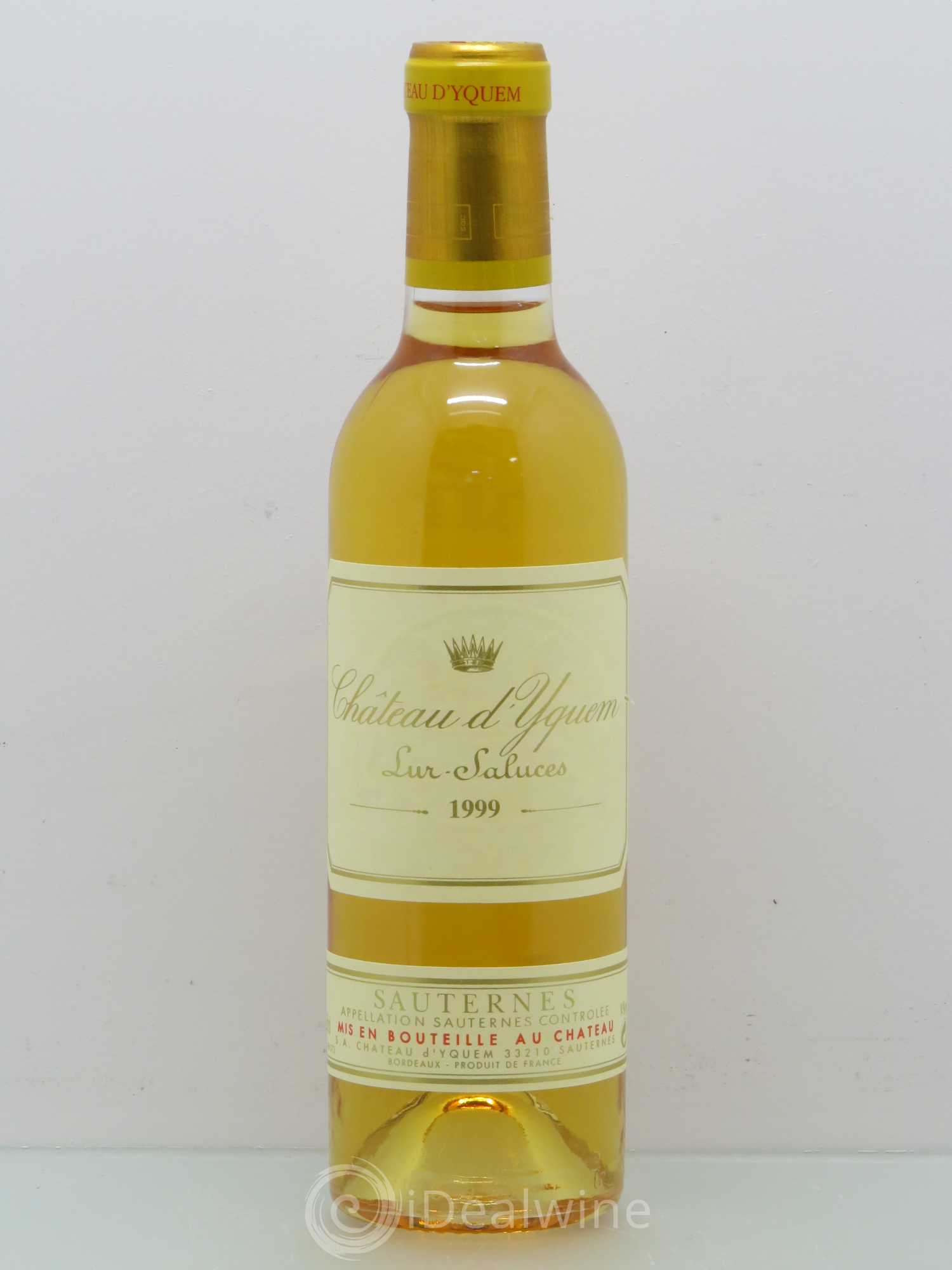 Château d' Yquem 1er Cru Classé Supérieur 1999 - Lotto di 1 mezza bottiglia - 0