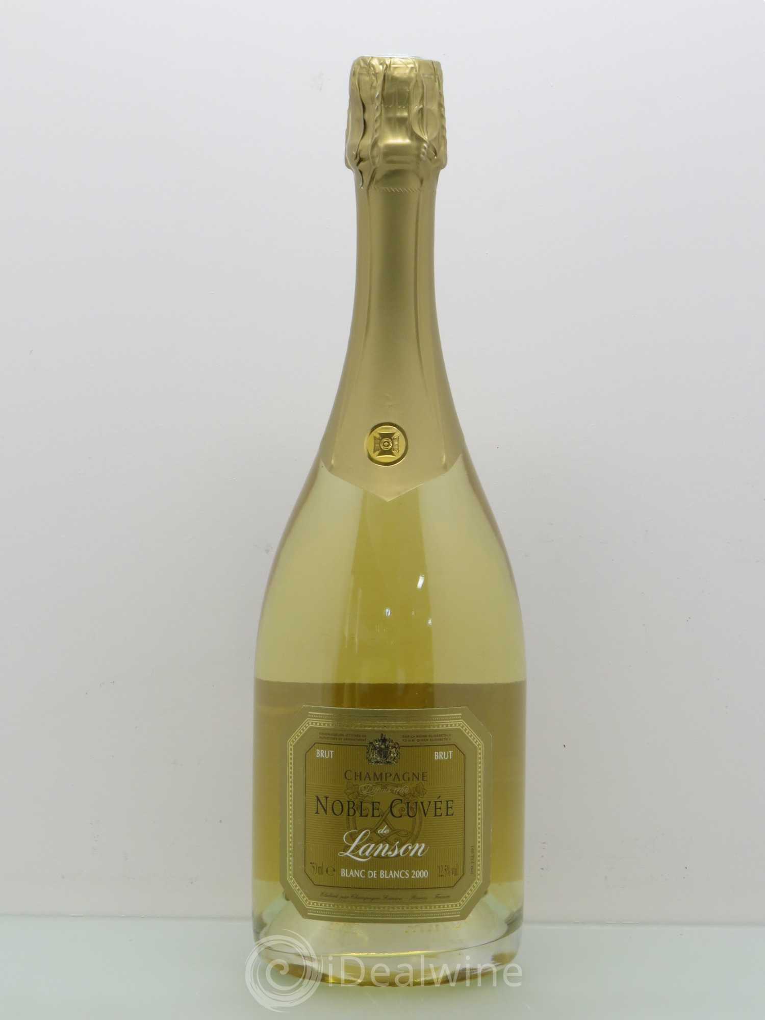 Champagne Lanson noble cuvée blanc de blancs 2000 - Posten von 1 Flasche - 0