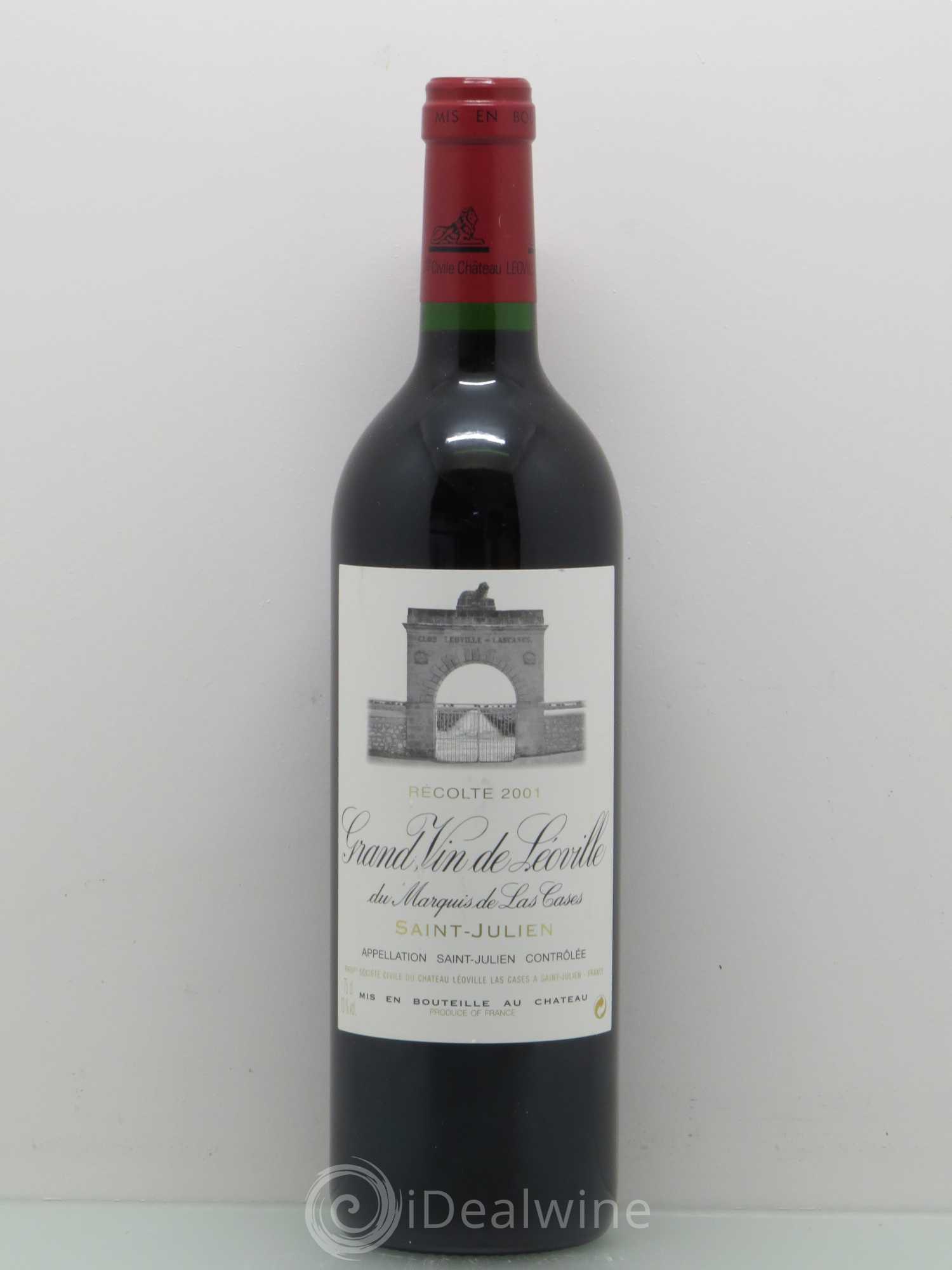 Château Léoville Las Cases 2ème Grand Cru Classé 2001 - Lot de 1 bouteille - 0