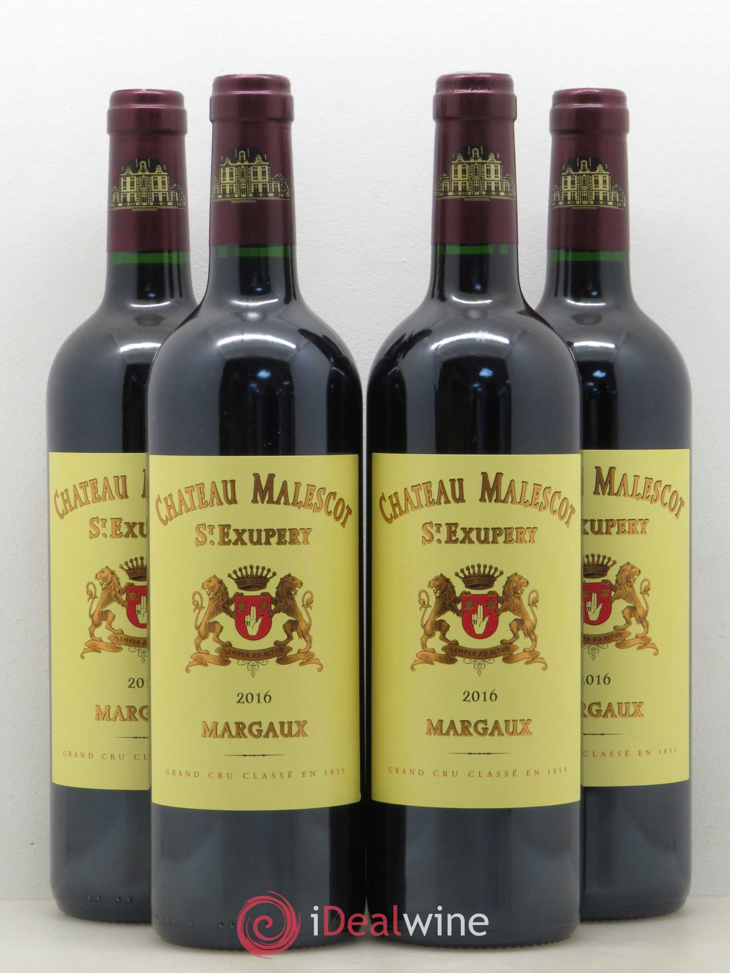Château Malescot Saint-Exupéry 3ème Grand Cru Classé 2016 - Lot de 4 bouteilles - 0