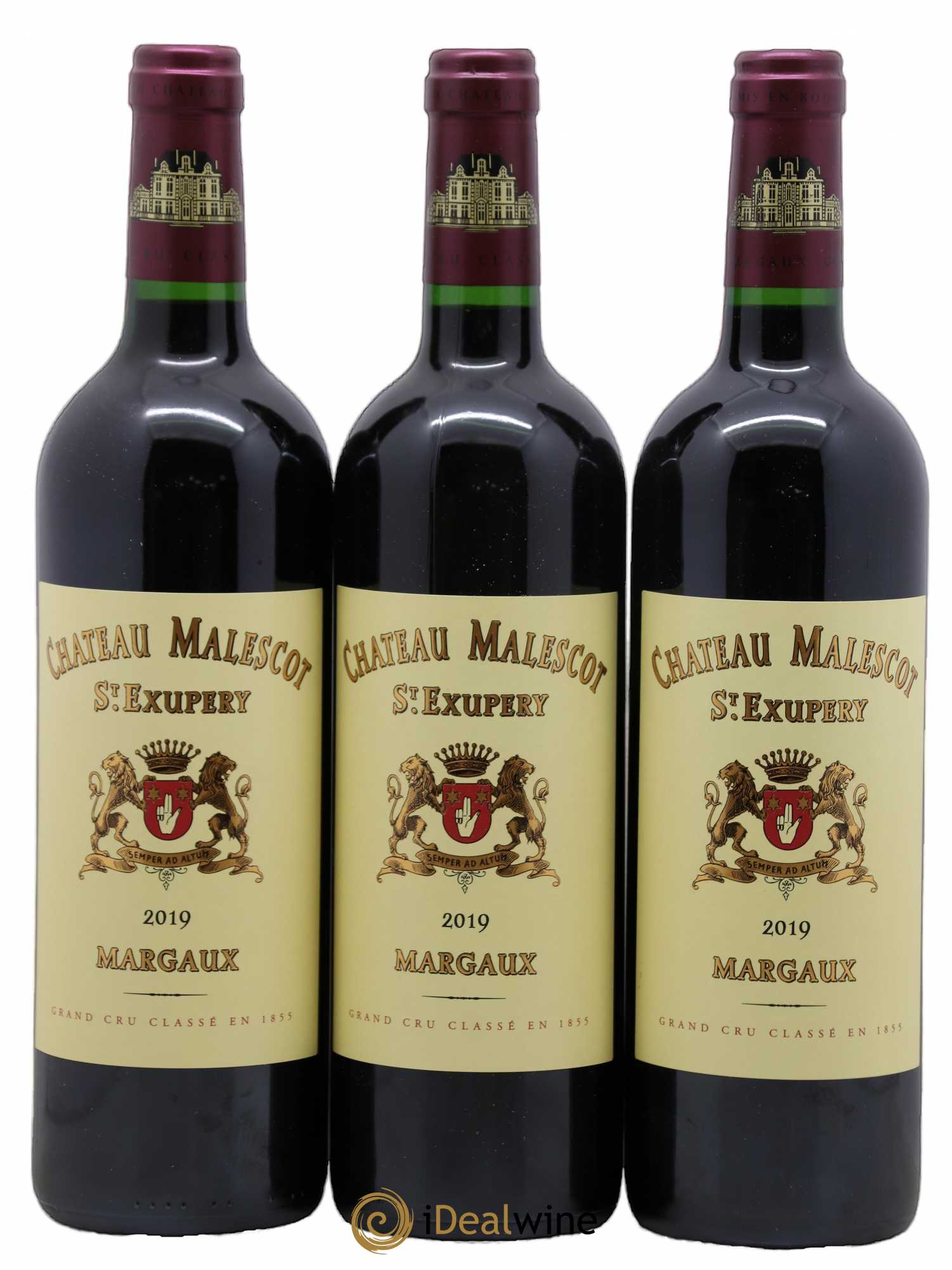Château Malescot Saint-Exupéry 3ème Grand Cru Classé 2019 - Lot de 3 bouteilles - 0