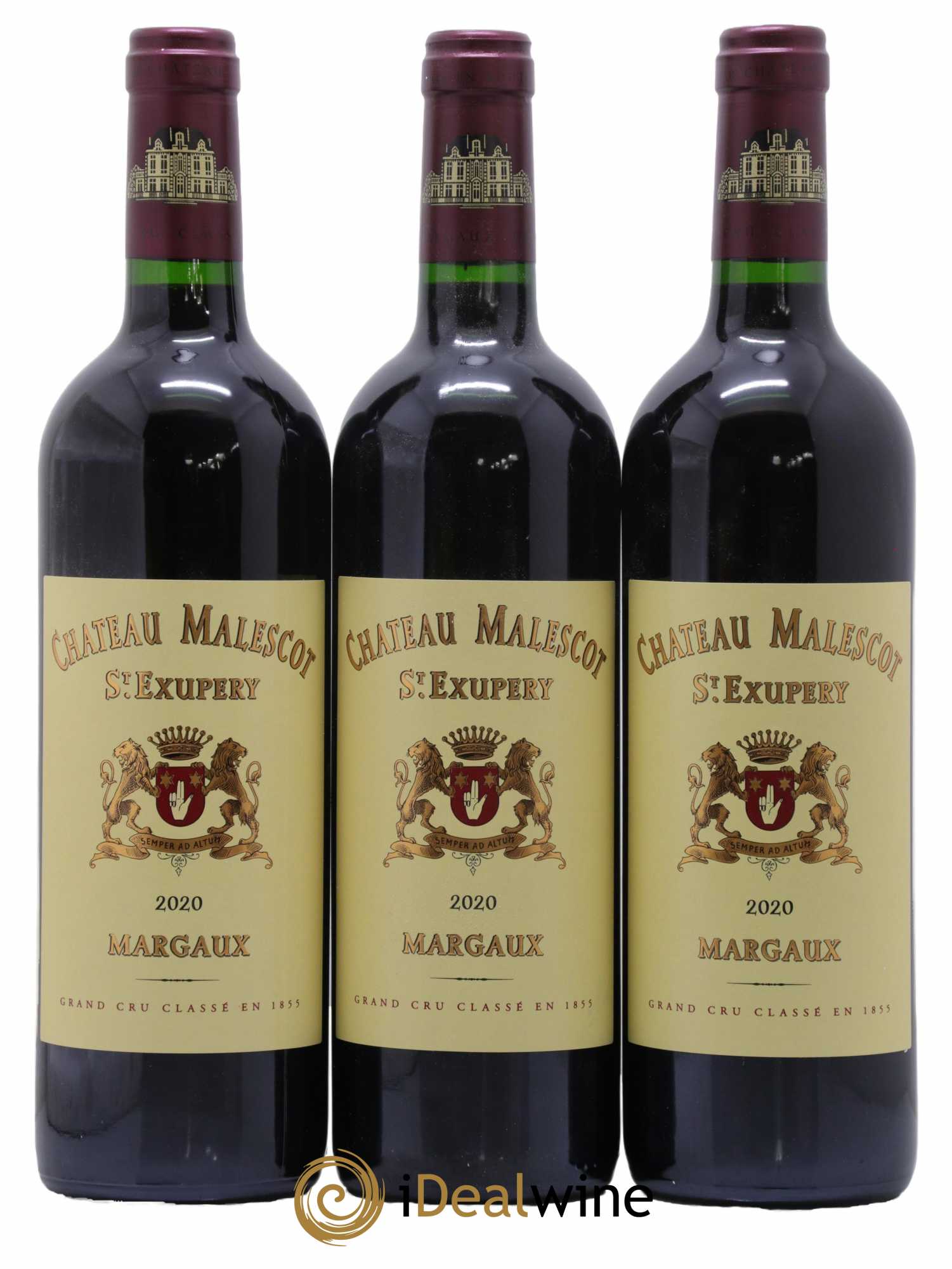 Château Malescot Saint-Exupéry 3ème Grand Cru Classé 2020 - Lot de 3 bouteilles - 0