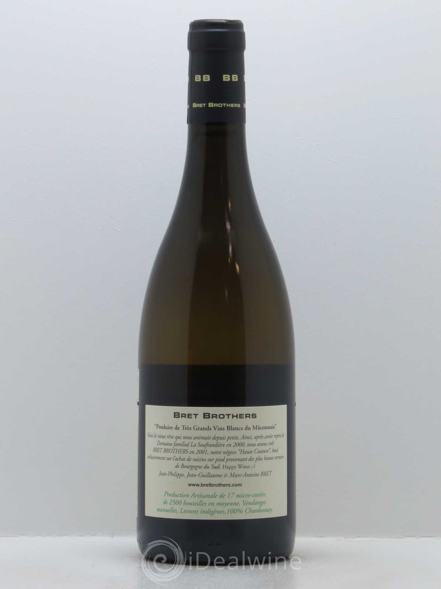 Pouilly-Fuissé Les Chevrières Bret Brothers 2015 - Lot de 1 bouteille - 1