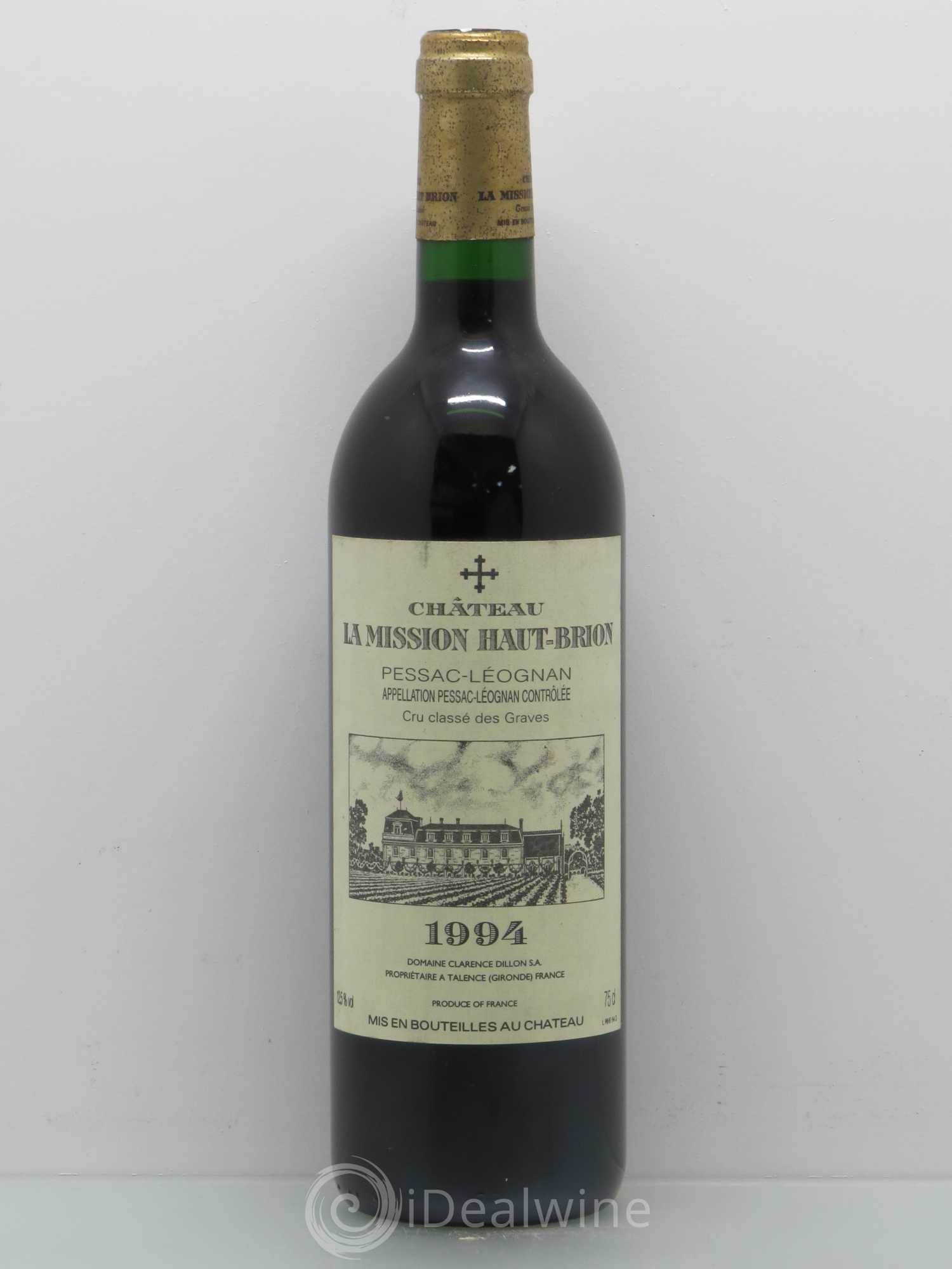 Château la Mission Haut-Brion Cru Classé de Graves 1994 - Lot de 1 bouteille - 0