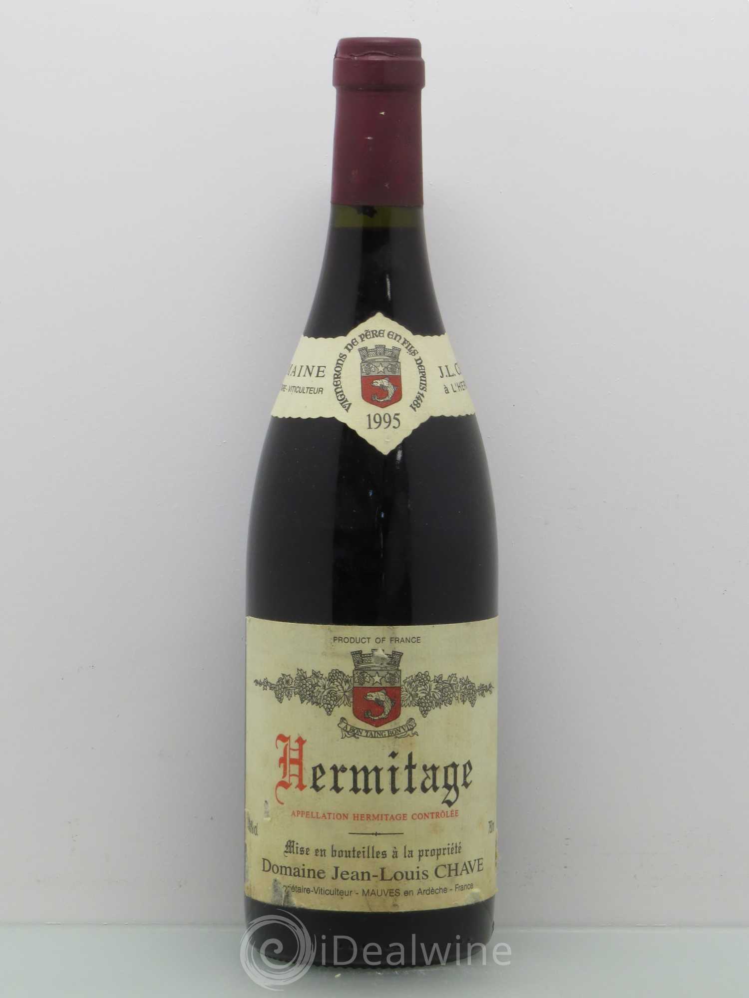 Hermitage Jean-Louis Chave 1995 - Lot de 1 bouteille - 0