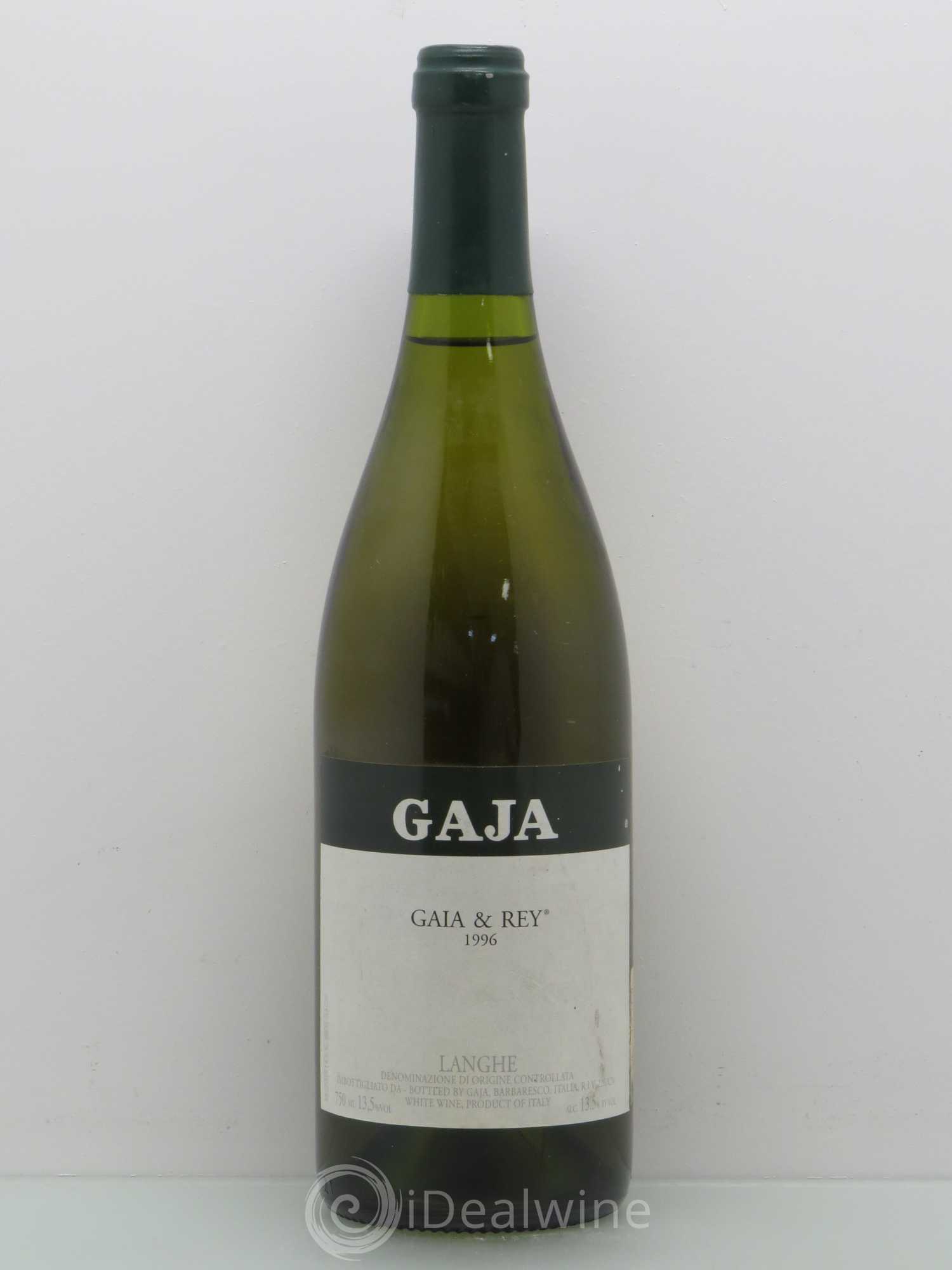 Italie Langhe Chardonnay - Gaia et Rey Gaja 1996 - Posten von 1 Flasche - 0