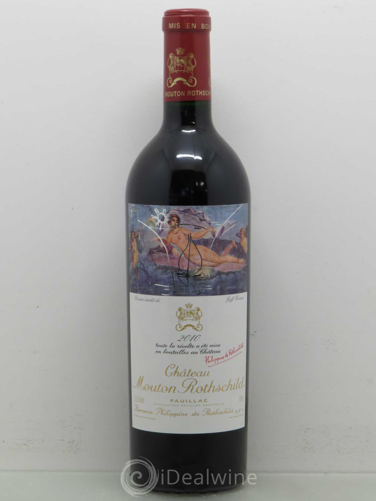 Château Mouton Rothschild 1er Grand Cru Classé 2010 - Lot de 1 bouteille - 0