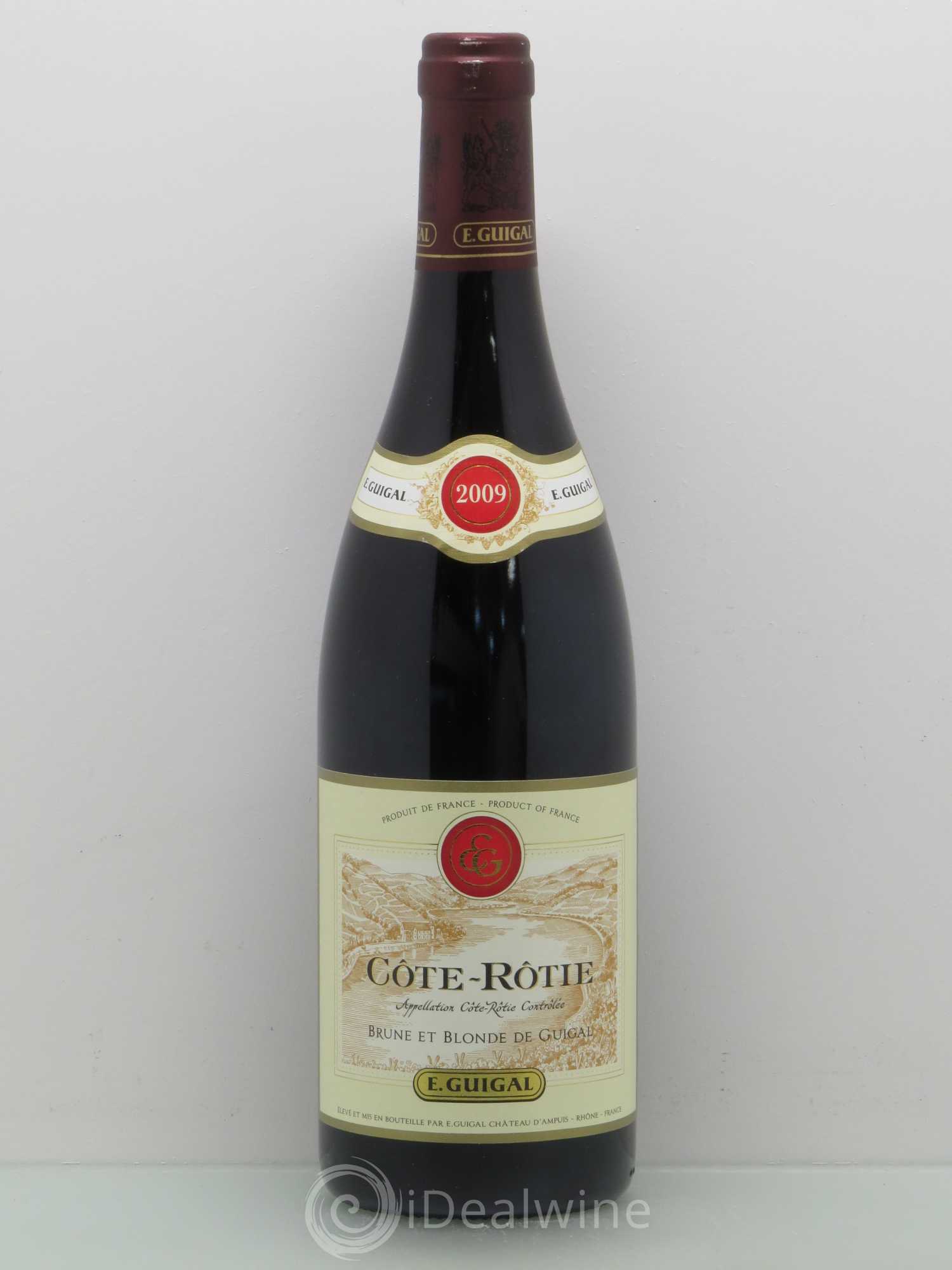 Côte-Rôtie Côtes Brune et Blonde Guigal 2009 - Lot de 1 bouteille - 0