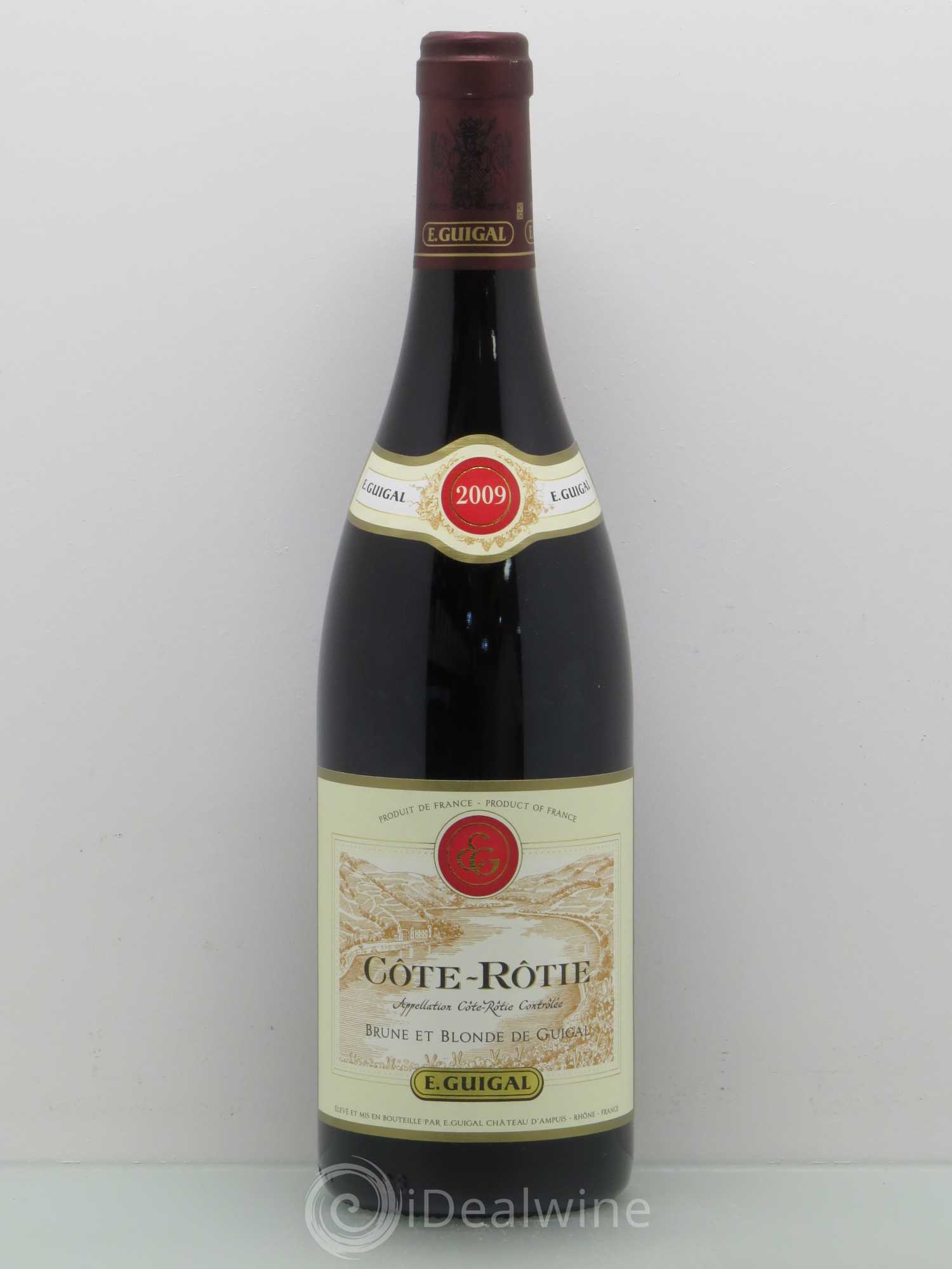 Côte-Rôtie Côtes Brune et Blonde Guigal 2009 - Lot de 1 bouteille - 0