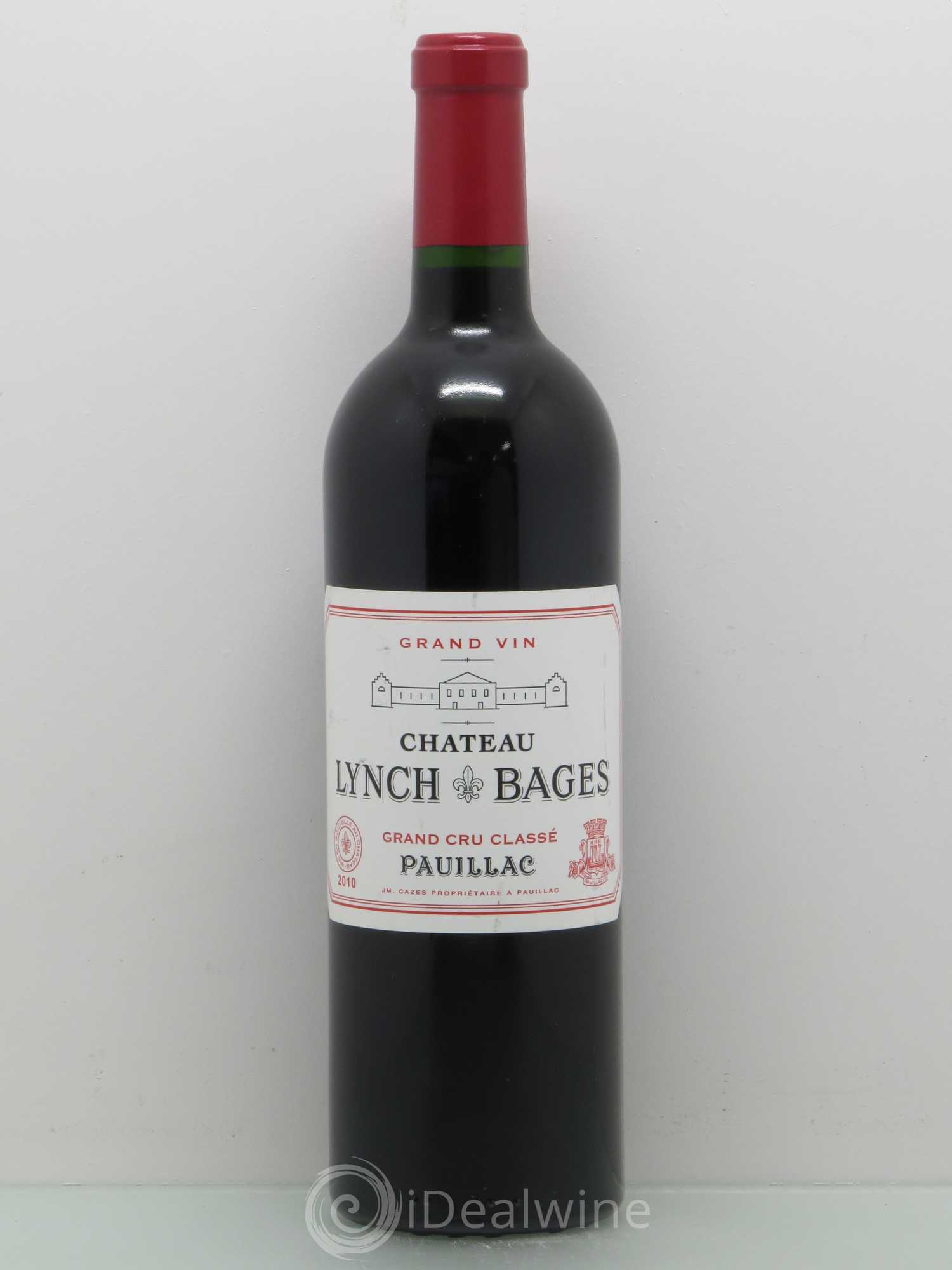 Château Lynch Bages 5ème Grand Cru Classé 2010 - Lot de 1 bouteille - 0