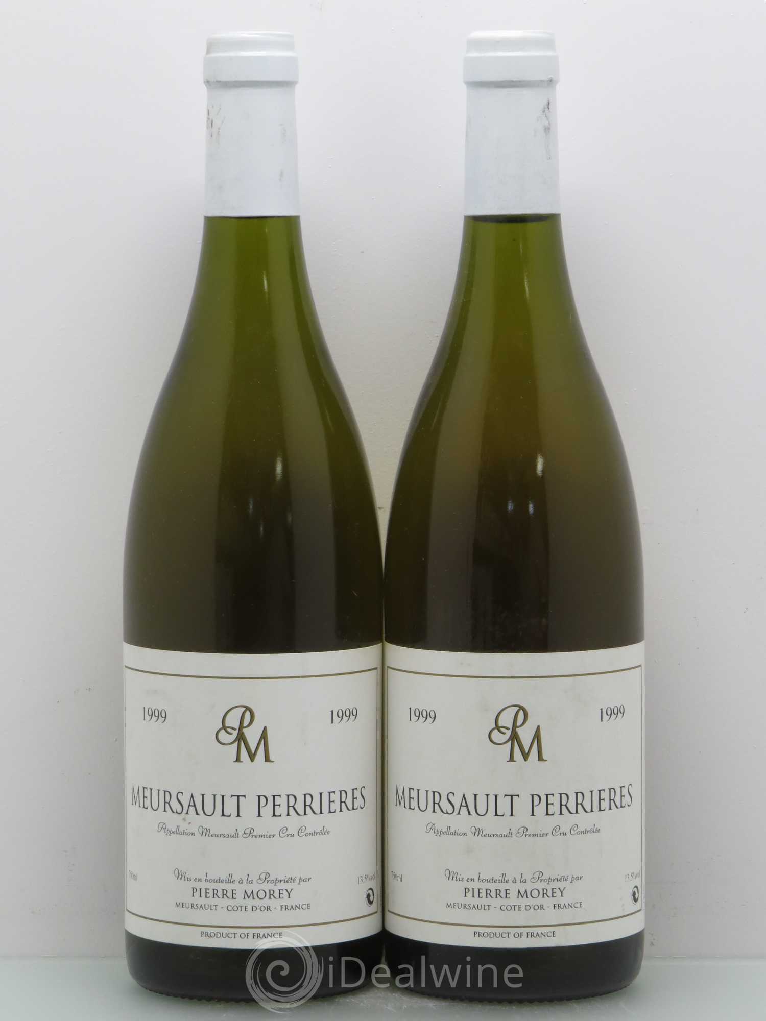 Meursault 1er Cru Perrières Pierre Morey (Domaine) 1999 - Lot de 2 bouteilles - 0