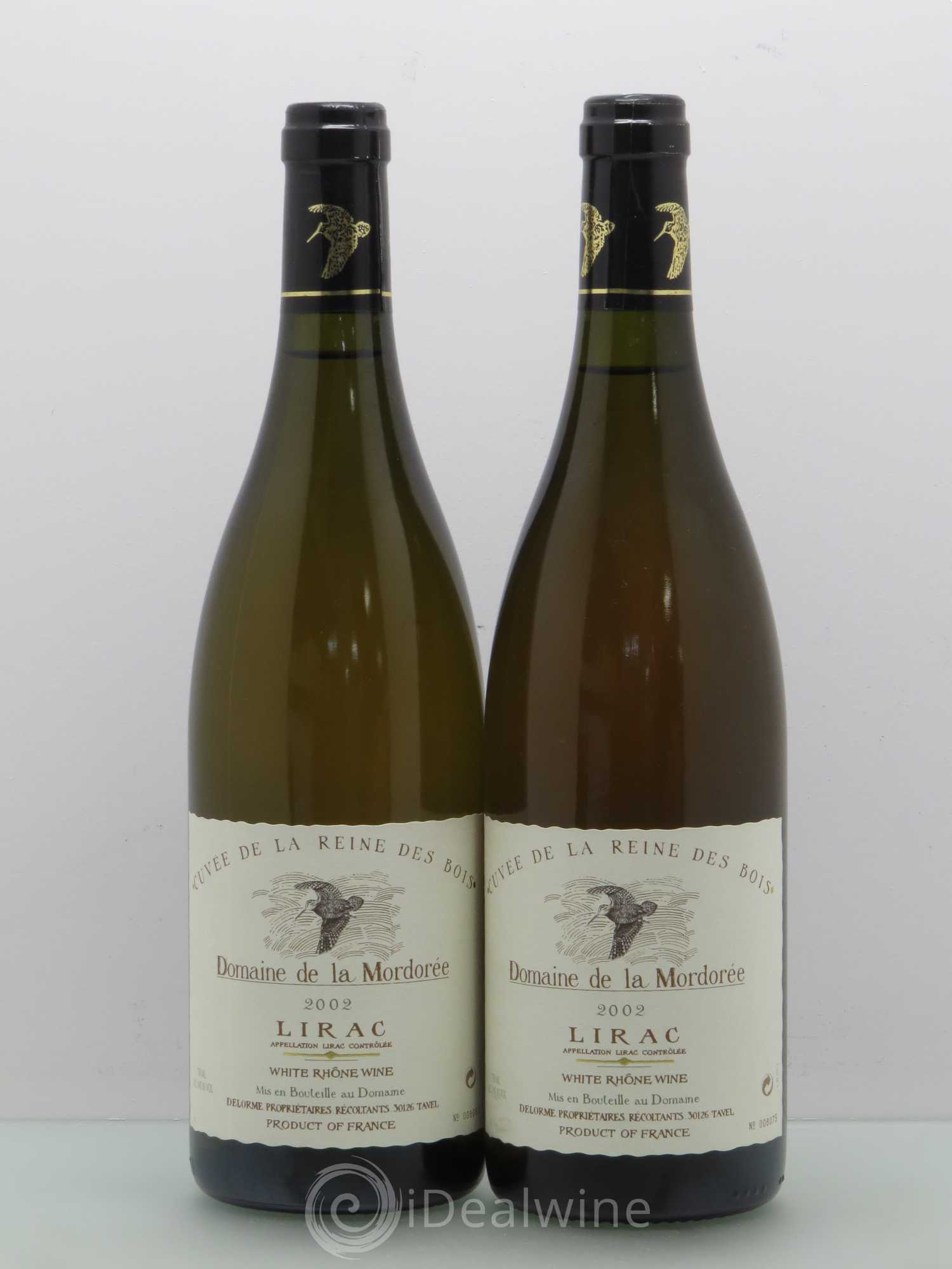 Lirac Cuvée Reine des Bois La Mordorée (Domaine de) (sans prix de réserve) 2002 - Lot de 5 bouteilles - 2