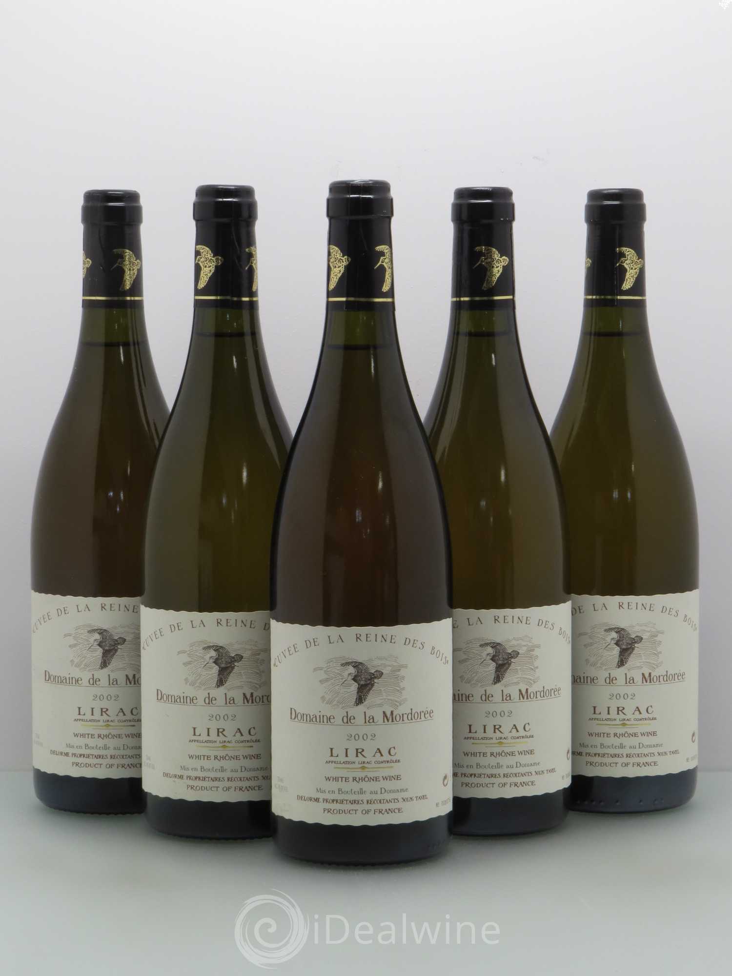 Lirac Cuvée Reine des Bois La Mordorée (Domaine de) (sans prix de réserve) 2002 - Lot de 5 bouteilles - 0