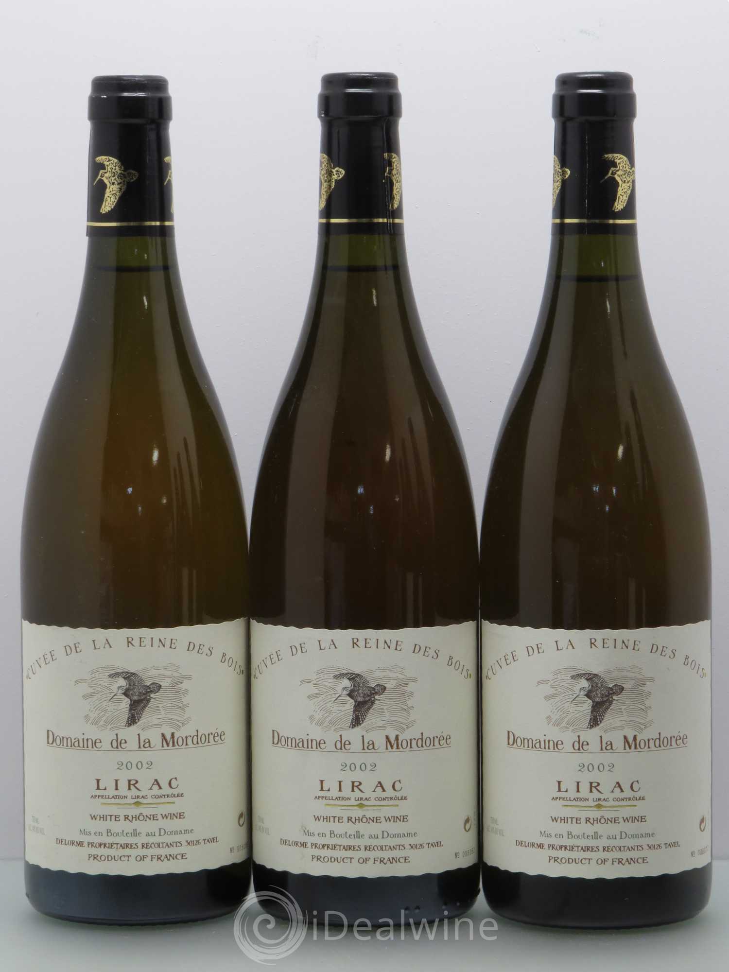 Lirac Cuvée Reine des Bois La Mordorée (Domaine de) (sans prix de réserve) 2002 - Lot de 6 bouteilles - 1