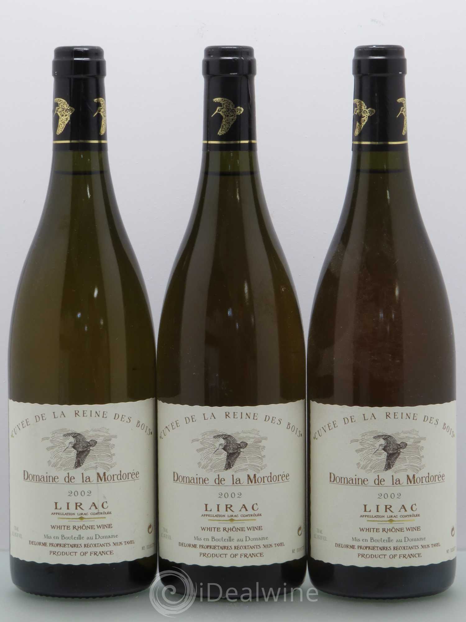 Lirac Cuvée Reine des Bois La Mordorée (Domaine de) (sans prix de réserve) 2002 - Lot de 6 bouteilles - 2