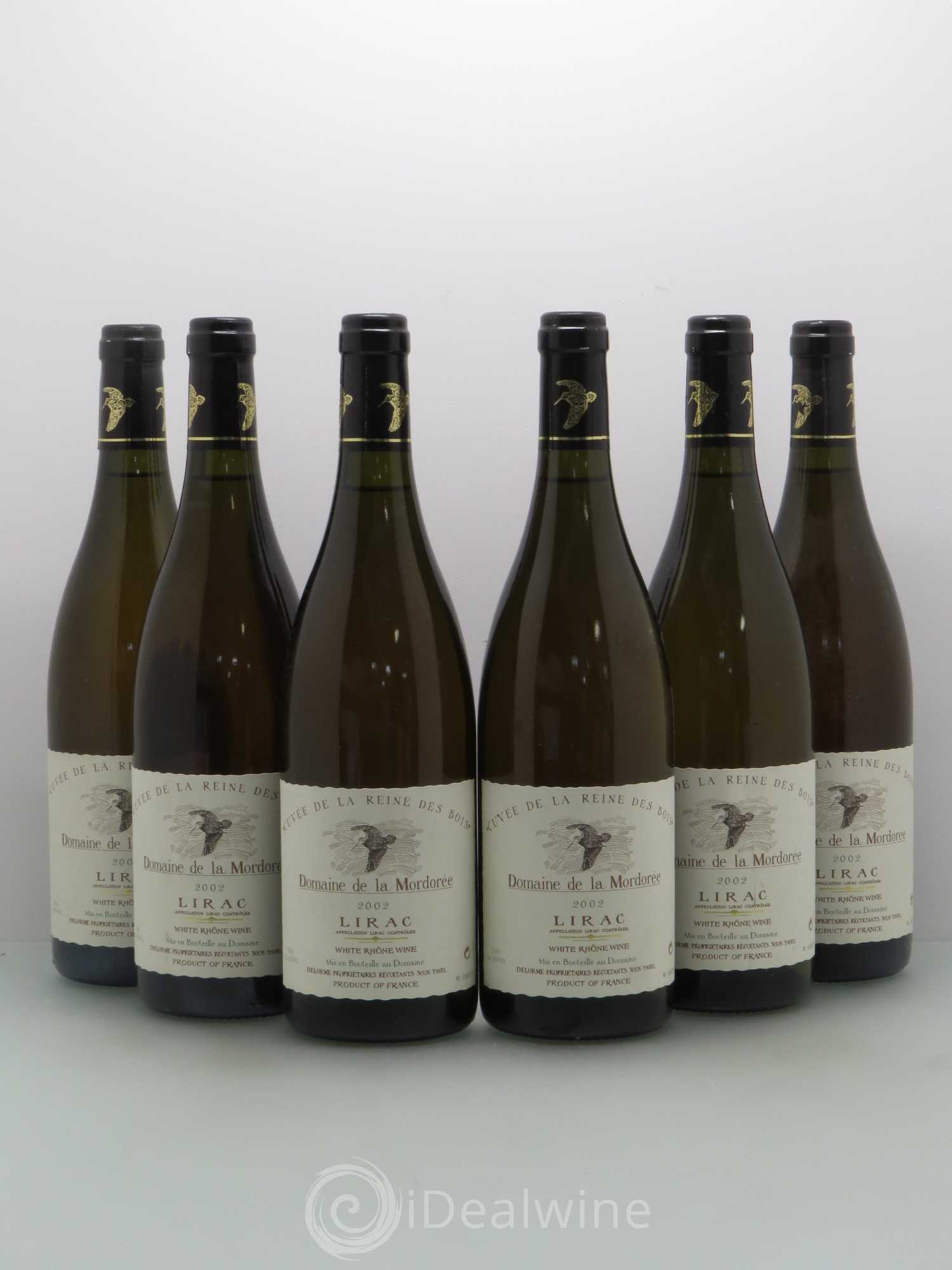 Lirac Cuvée Reine des Bois La Mordorée (Domaine de) (sans prix de réserve) 2002 - Lot de 6 bouteilles - 0
