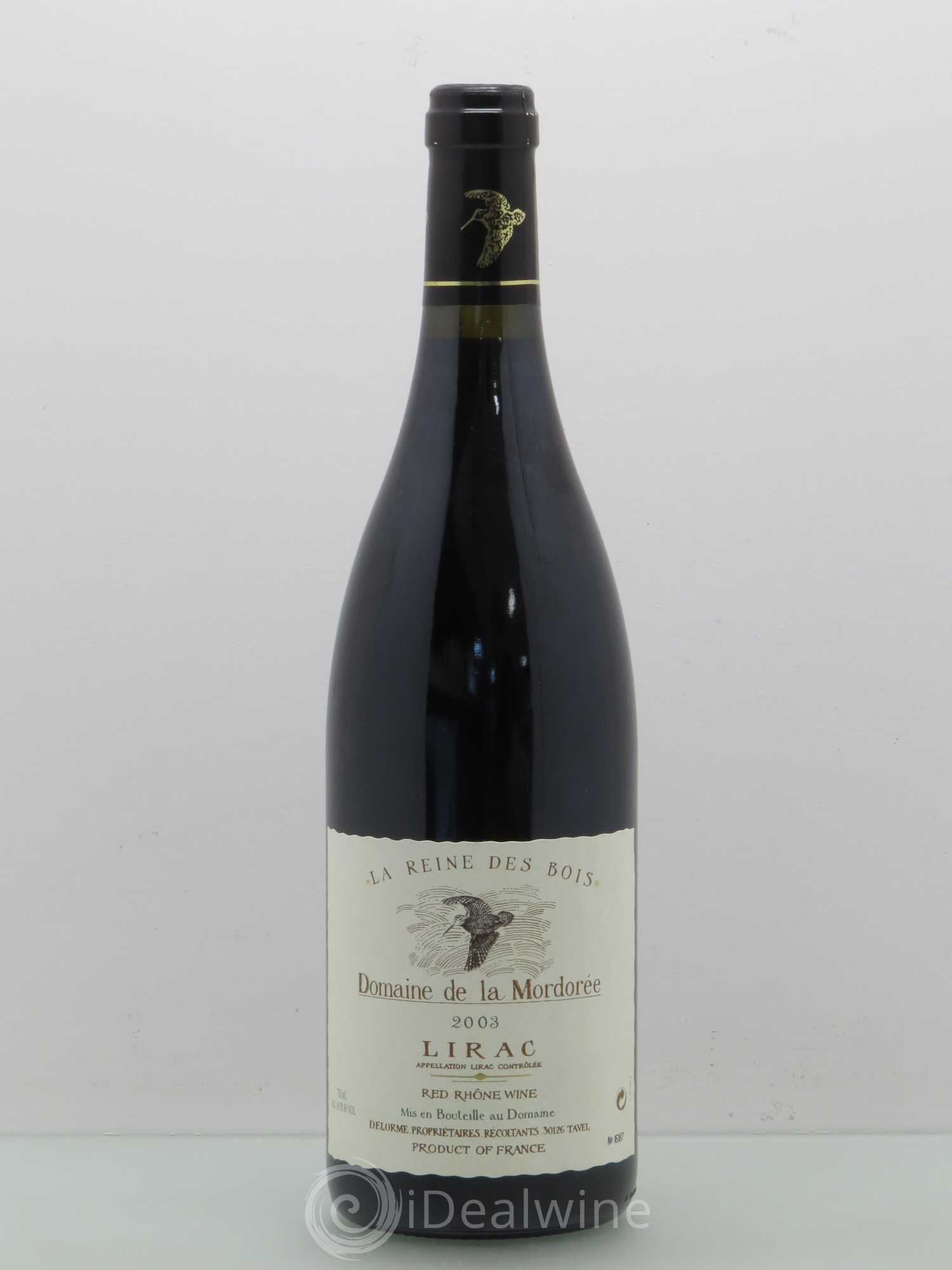 Lirac Cuvée Reine des Bois La Mordorée (Domaine de) 2003 - Lotto di 1 bottiglia - 0