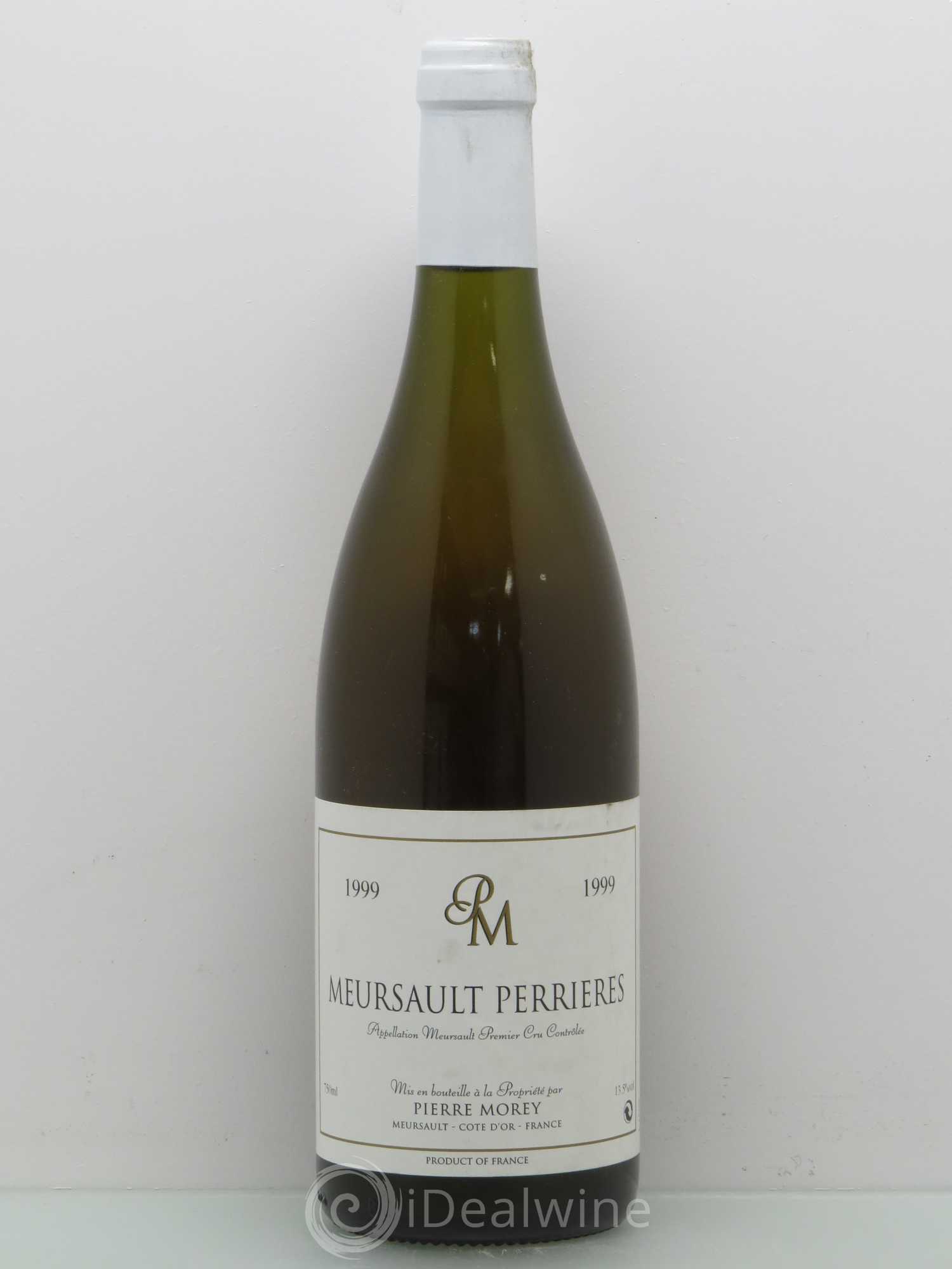 Meursault 1er Cru Perrières Pierre Morey (Domaine) 1999 - Lot de 1 bouteille - 0