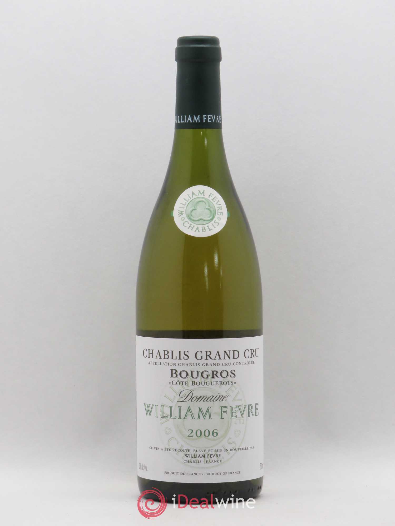 Chablis Grand Cru Bougros William Fèvre Côte Bouguerots 2006 - Lotto di 1 bottiglia - 0