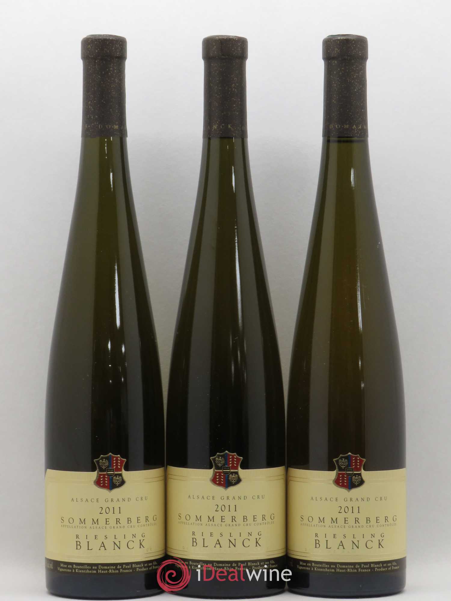 Riesling Grand Cru Sommerberg Domaine Paul Blanck 2011 - Lotto di 3 bottiglie - 0
