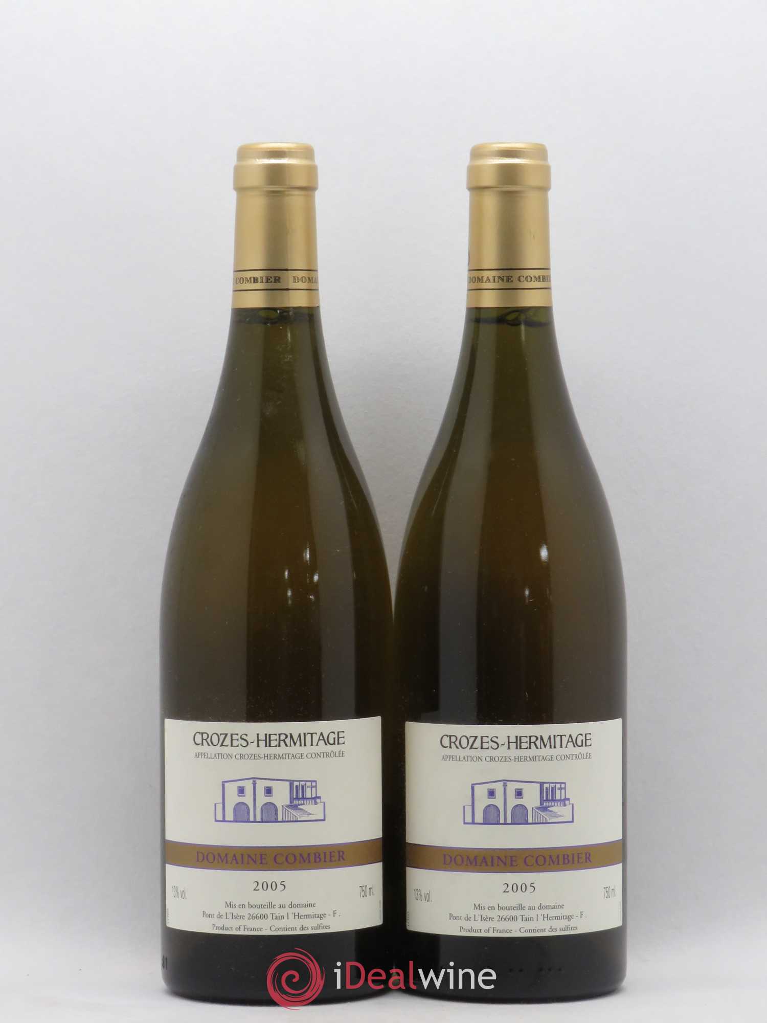 Crozes-Hermitage Combier 2005 - Lot de 2 bouteilles - 0