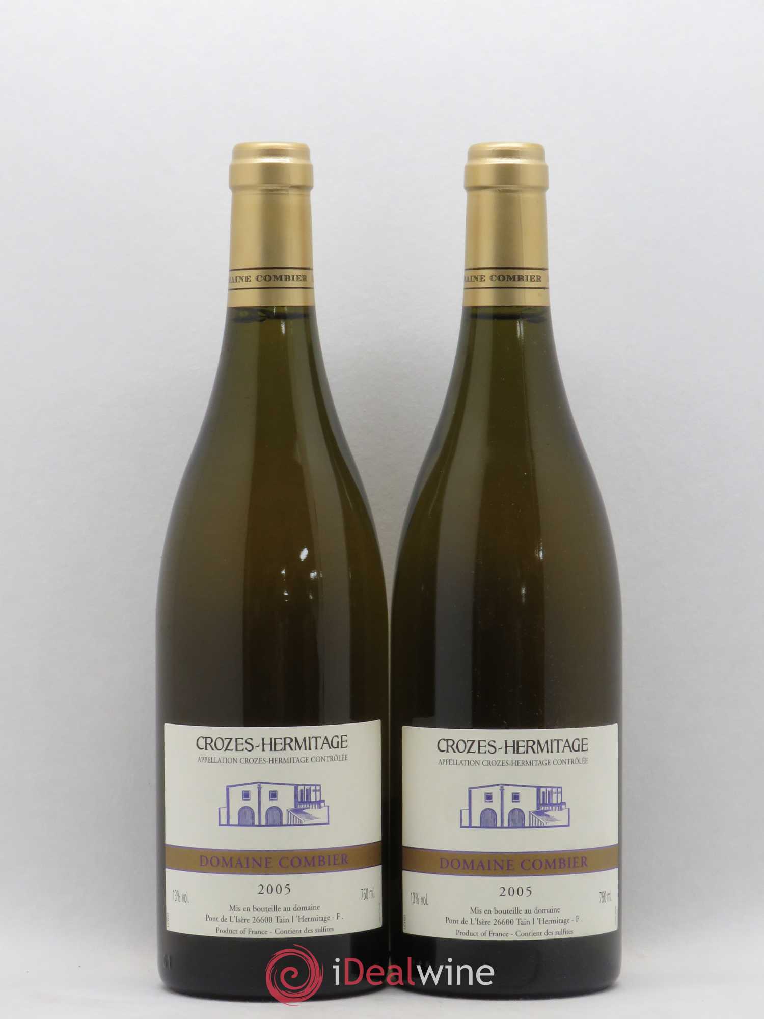 Crozes-Hermitage Combier 2005 - Lot de 2 bouteilles - 0