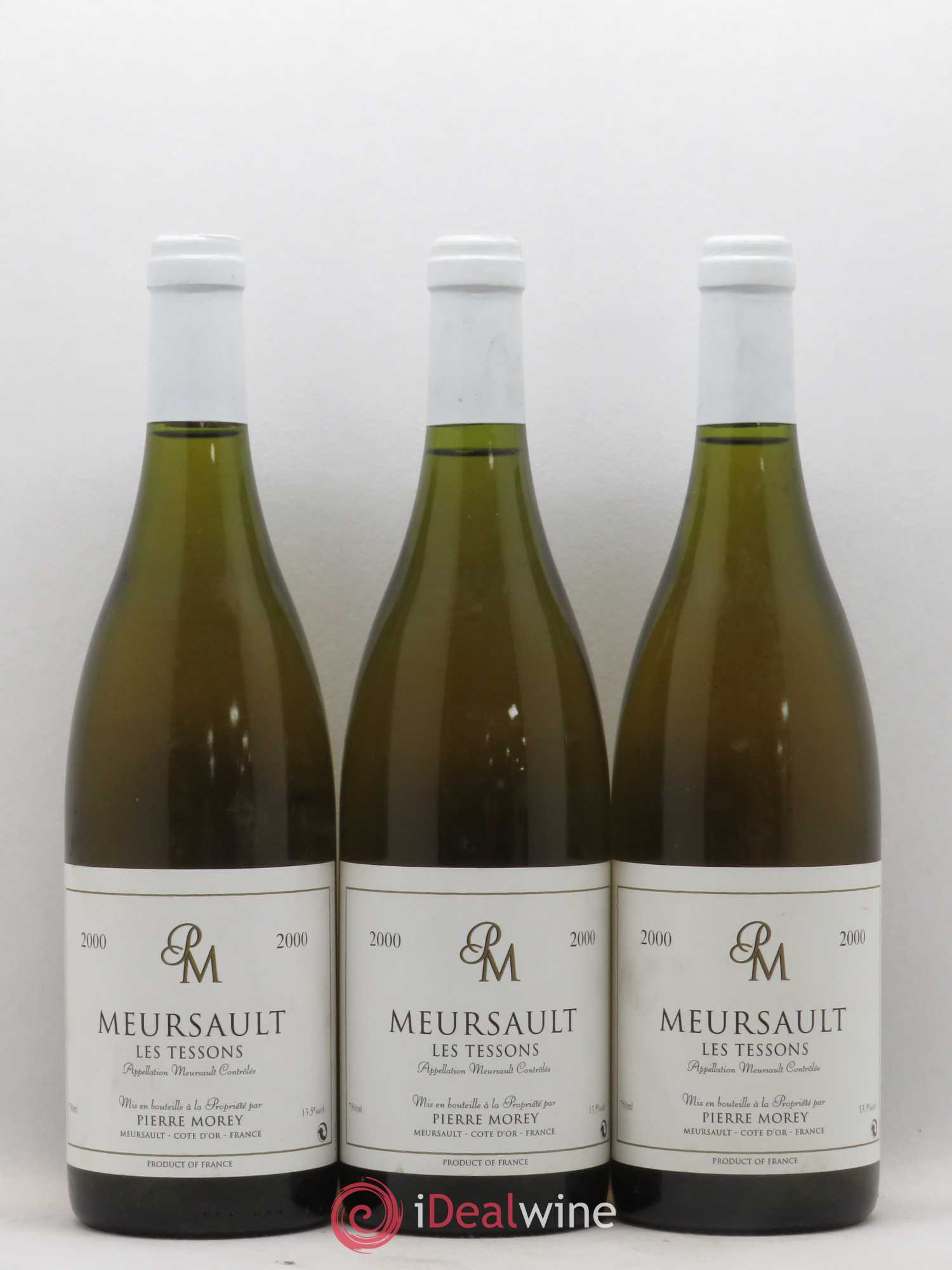 Meursault Les Tessons Pierre Morey (Domaine) 2000 - Posten von 3 Flaschen - 0