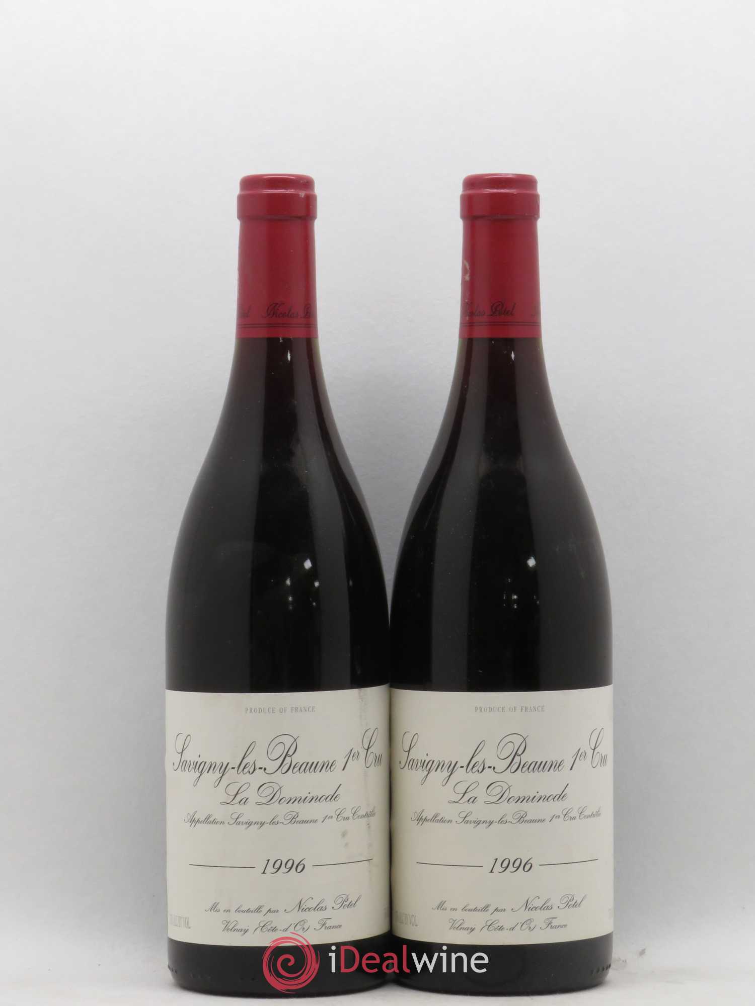 Savigny-lès-Beaune 1er Cru La Dominode Domaine Nicolas Potel 1996 - Lot de 2 bouteilles - 0