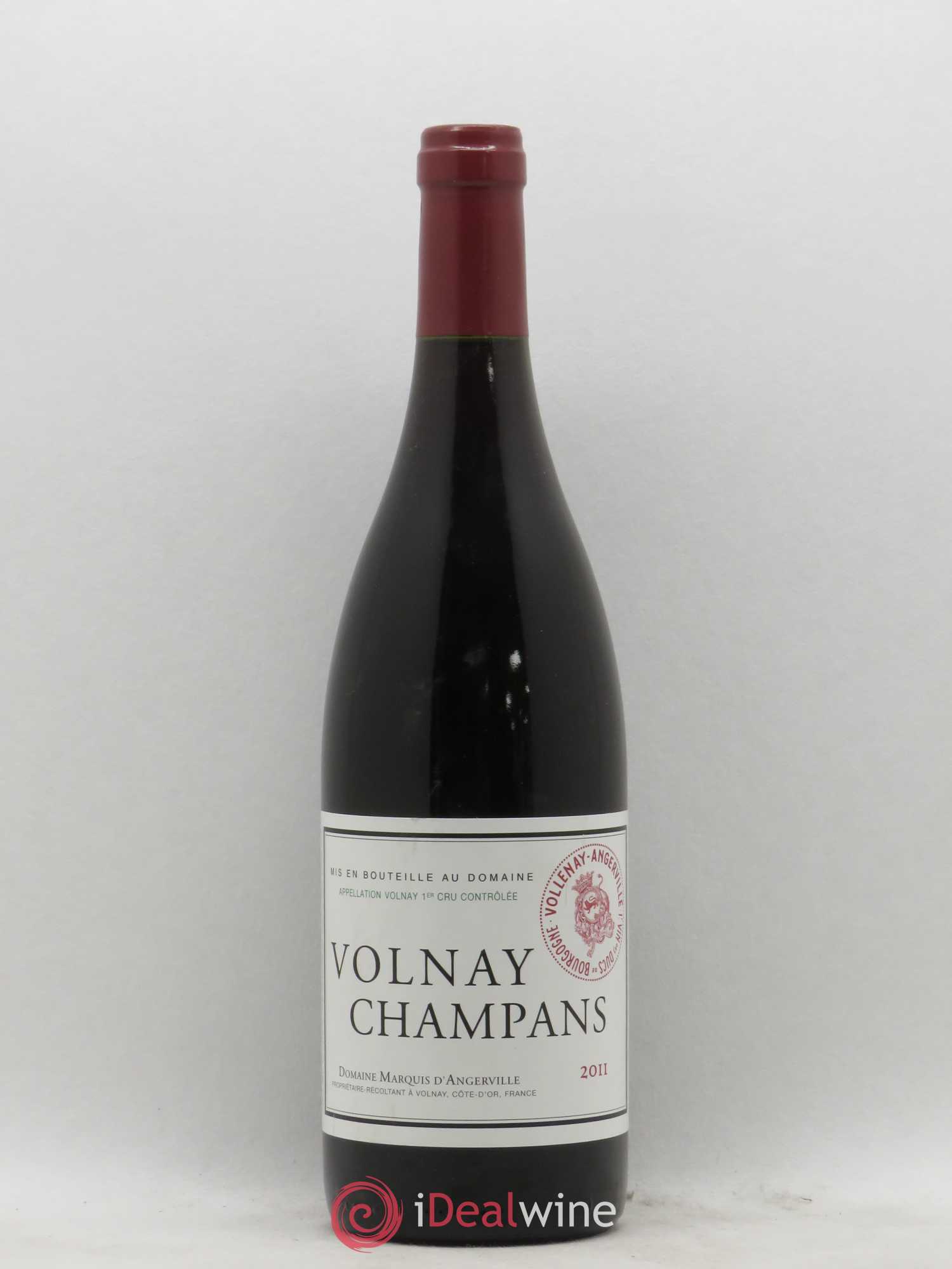 Volnay 1er Cru Champans Marquis d'Angerville (Domaine) 2011 - Lot de 1 bouteille - 0