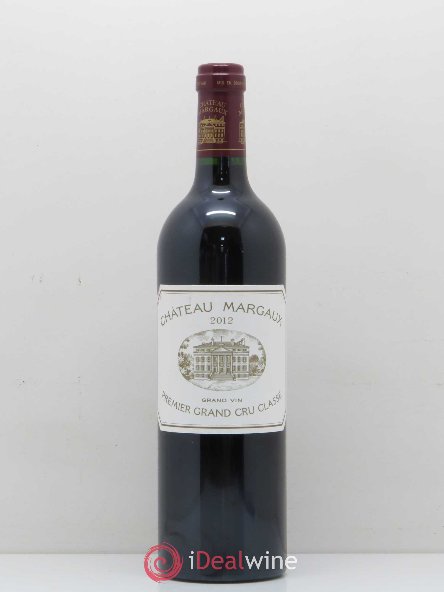 Château Margaux 1er Grand Cru Classé 2012 - Lot de 1 bouteille - 0