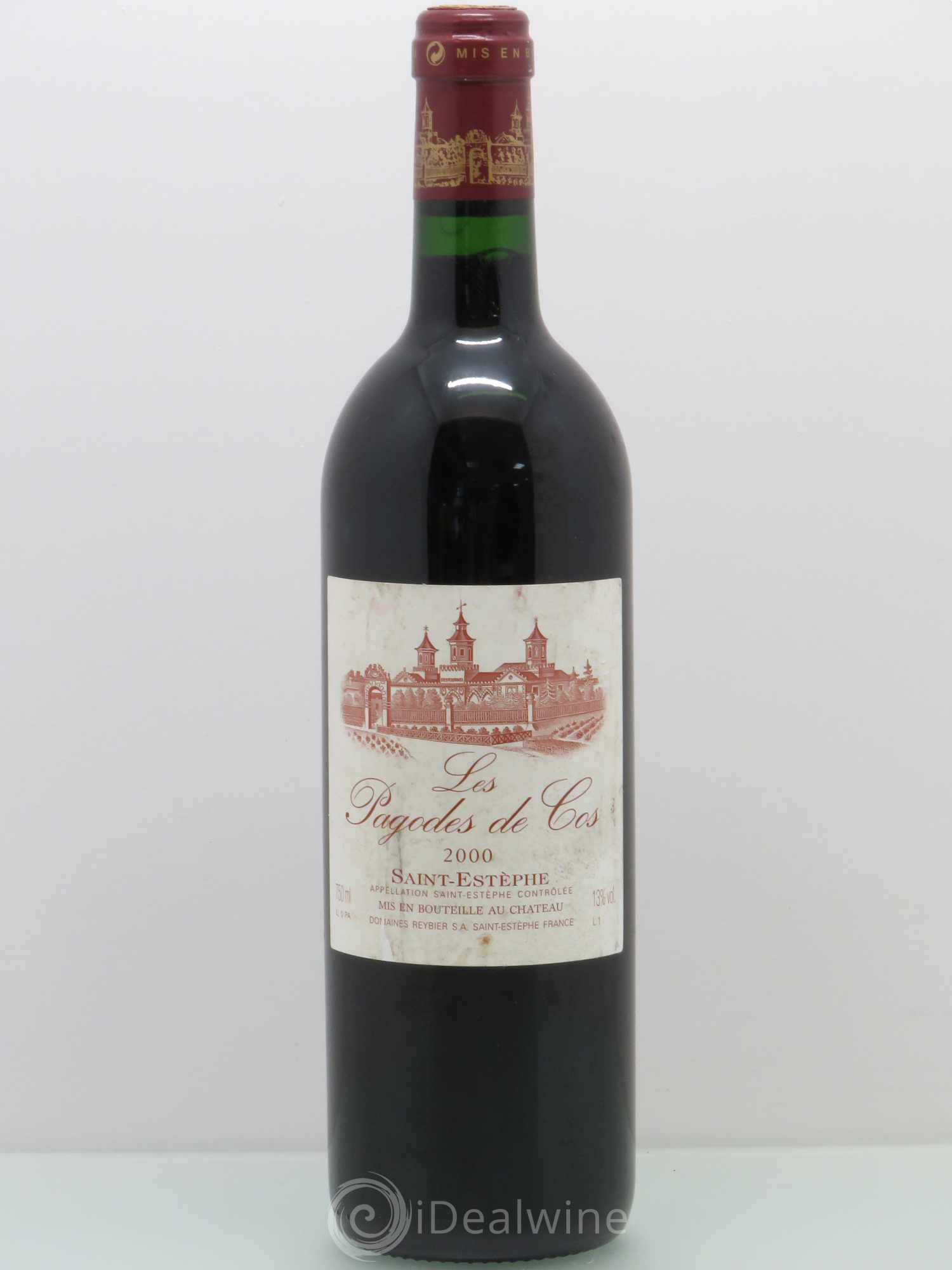 Les Pagodes de Cos Second Vin 2000 - Lot de 1 bouteille - 0