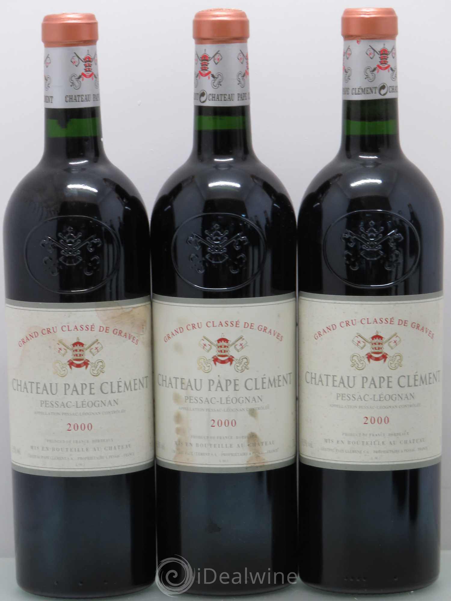 Château Pape Clément Cru Classé de Graves 2000 - Lot de 12 bouteilles - 3