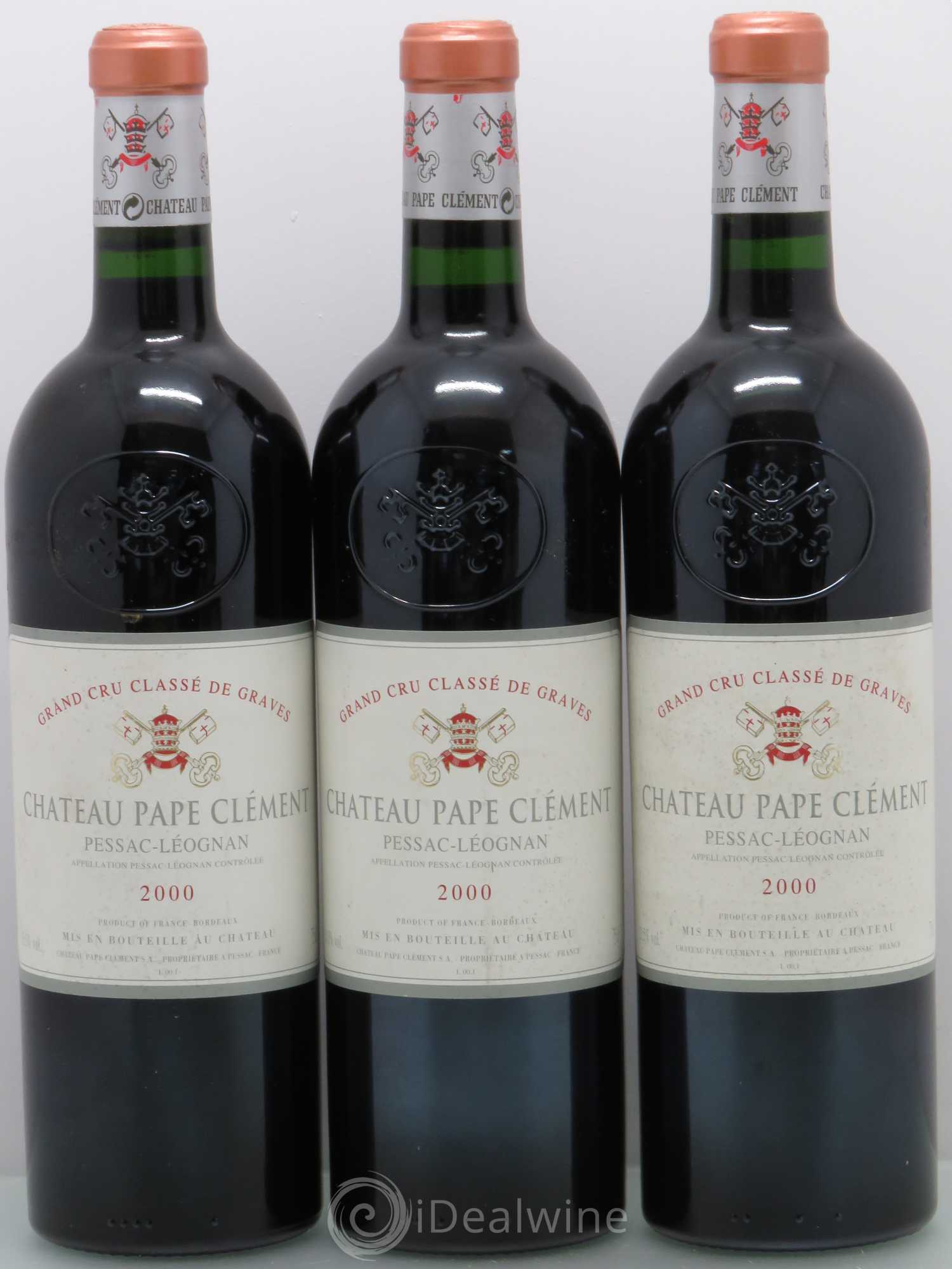 Château Pape Clément Cru Classé de Graves 2000 - Lot de 12 bouteilles - 4
