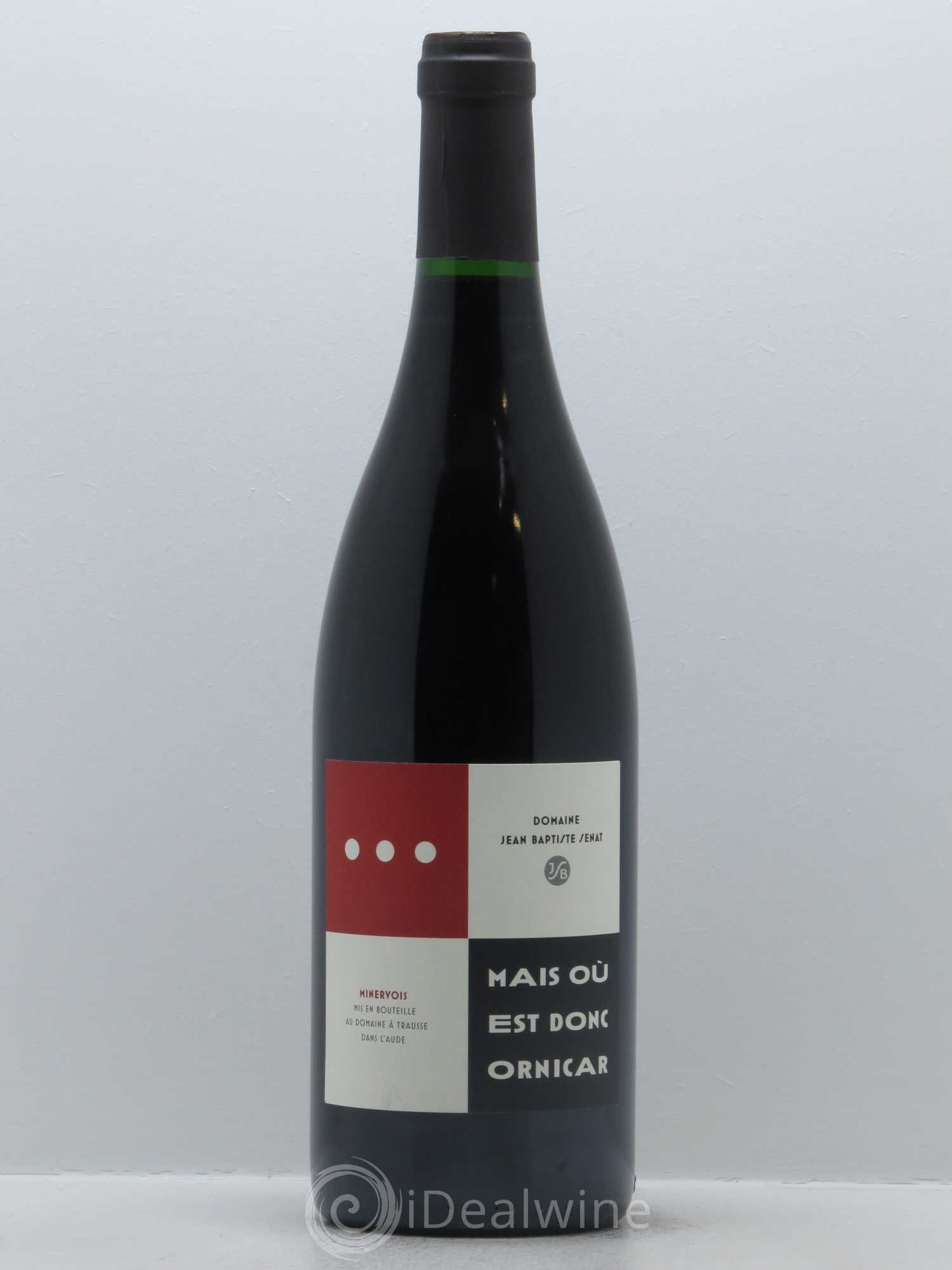 Minervois Ornicar Jean-Baptiste Sénat 2016 - Lot de 1 bouteille - 0