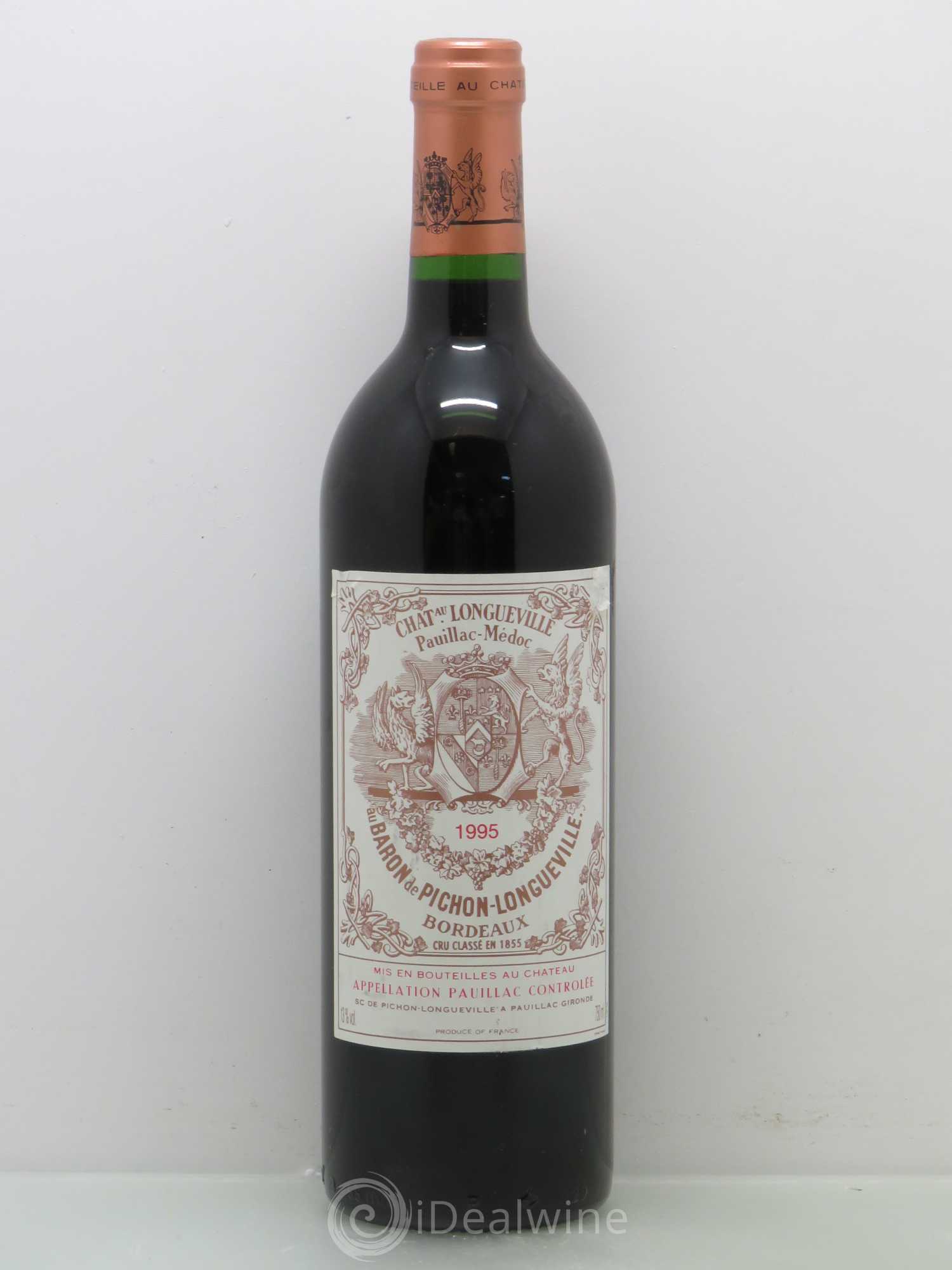 Pichon Longueville Baron 2ème Grand Cru Classé 1995 - Posten von 1 Flasche - 0
